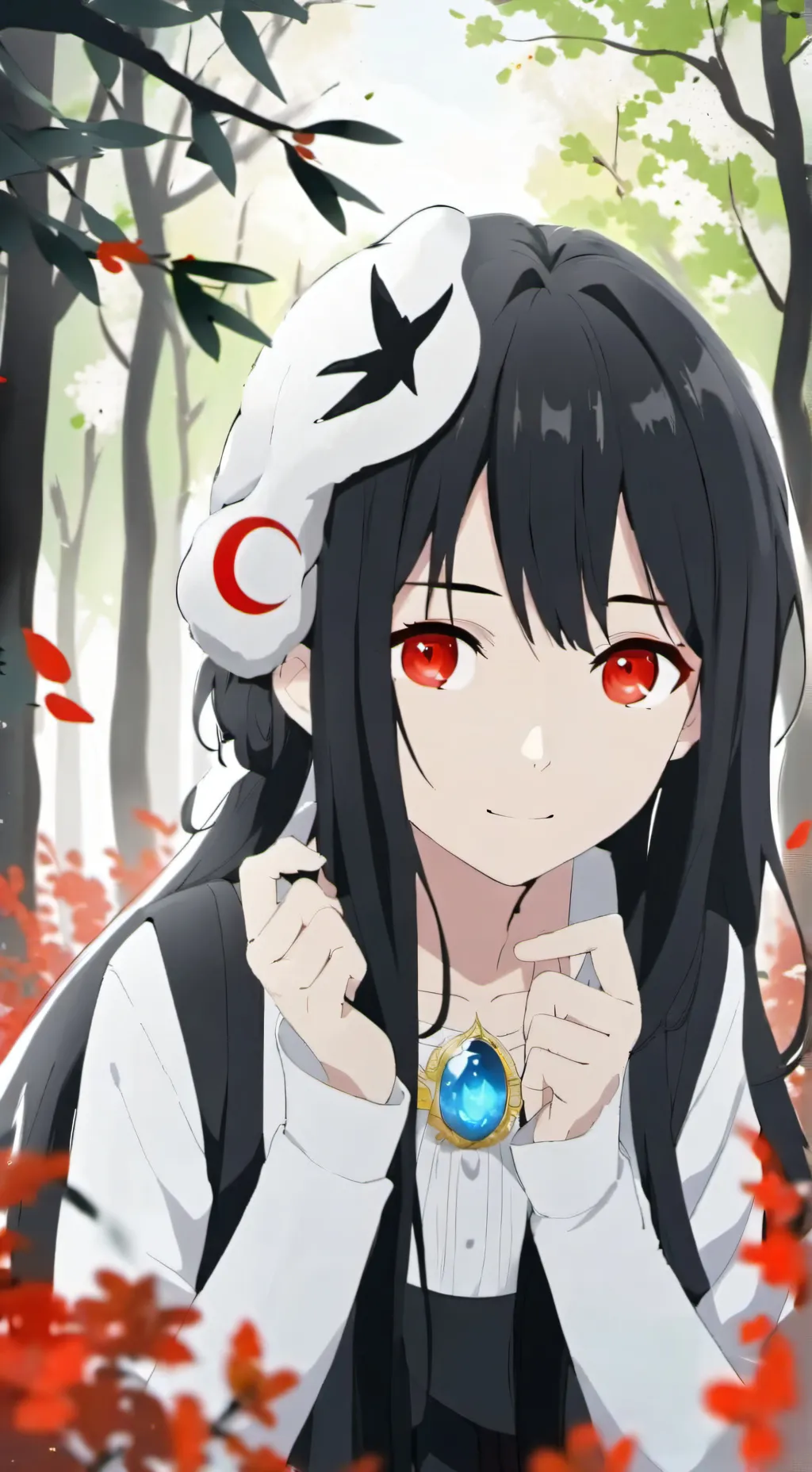 ai character: Iz royal au background