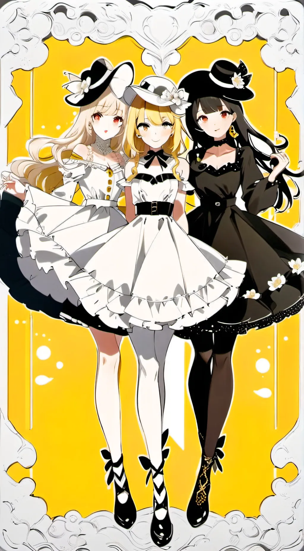 ai character: tus prometidas background