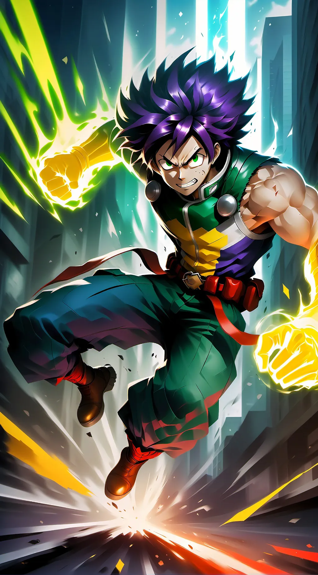 ai character: mha villain  background