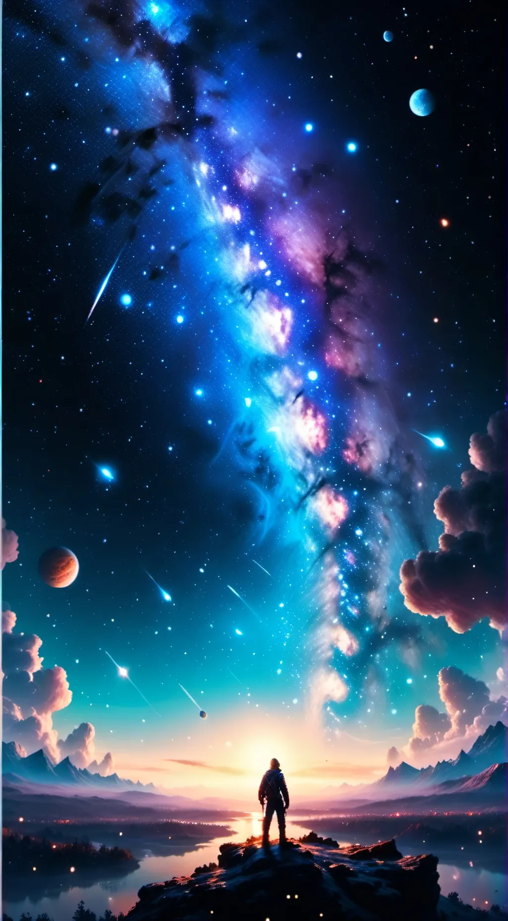 ai character: SolarBalls background