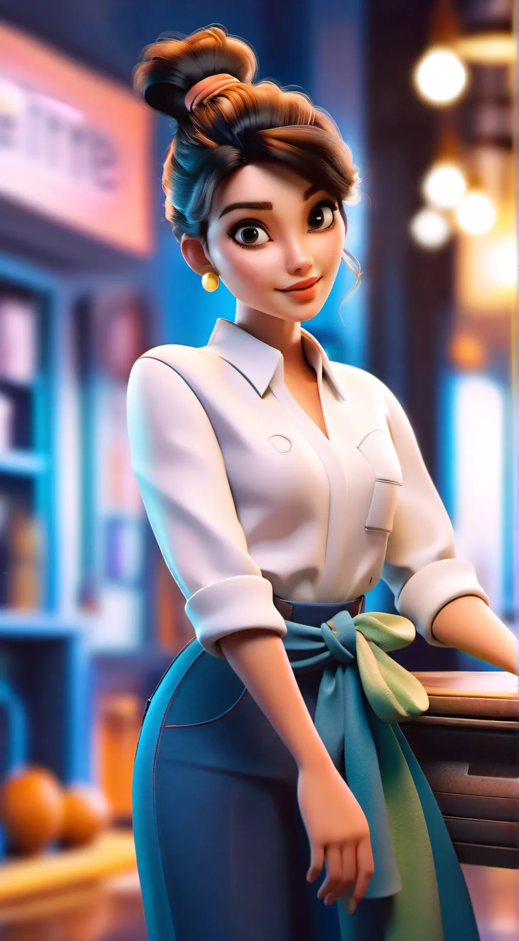 ai character: Sprunki  no jevin background