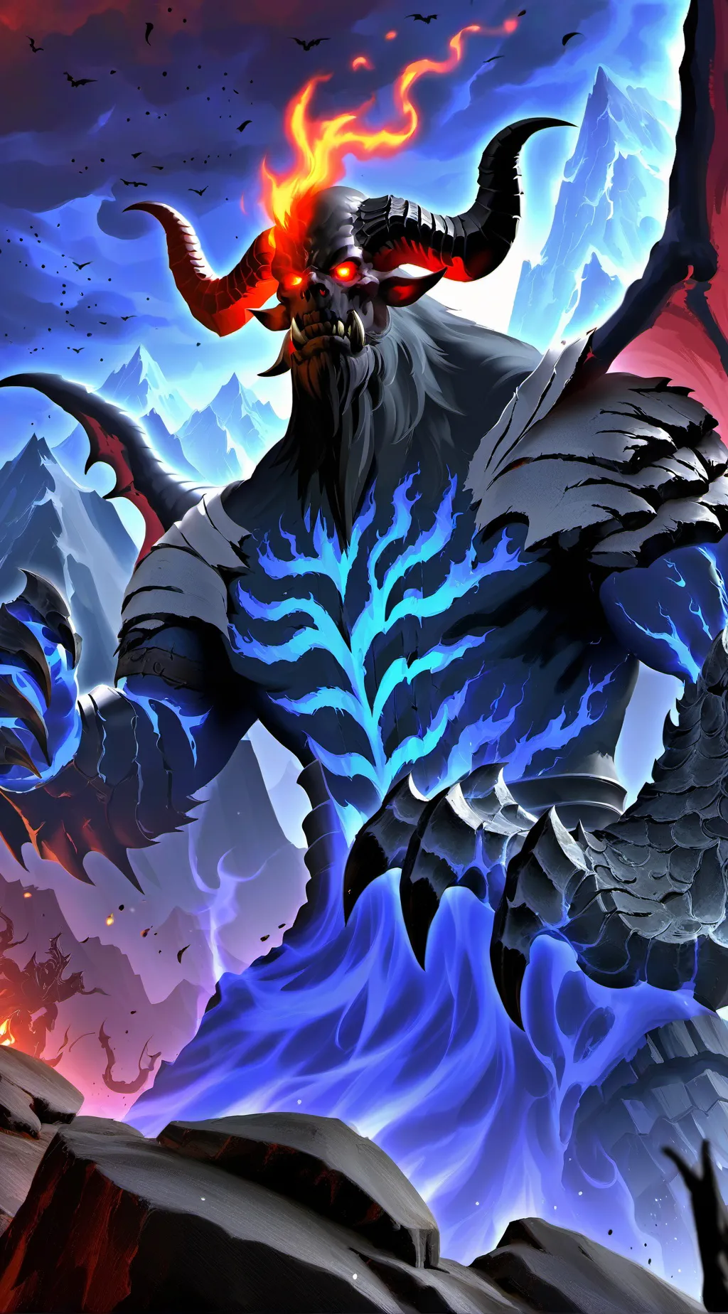 ai character: El Monte background