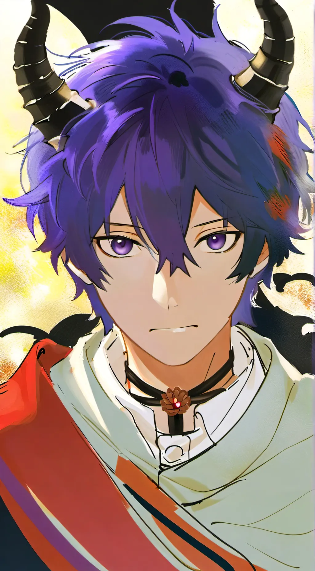 ai character: gem background