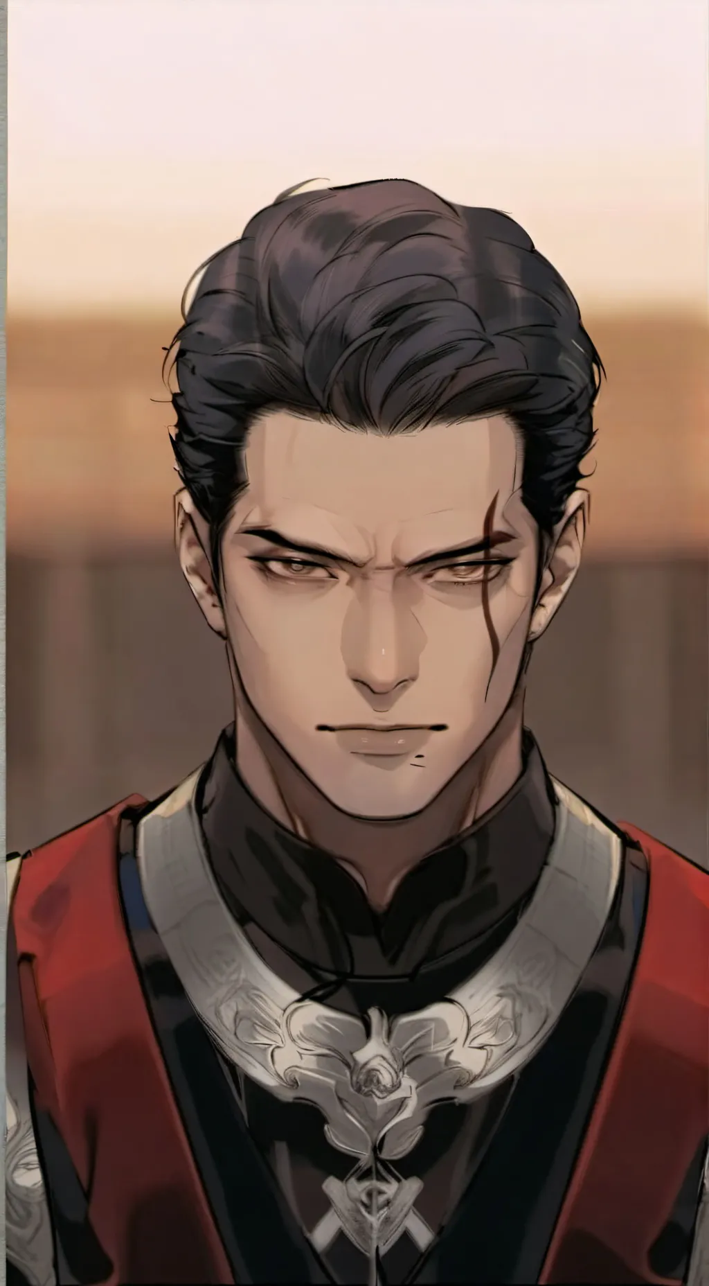 ai character: Haru sekai background