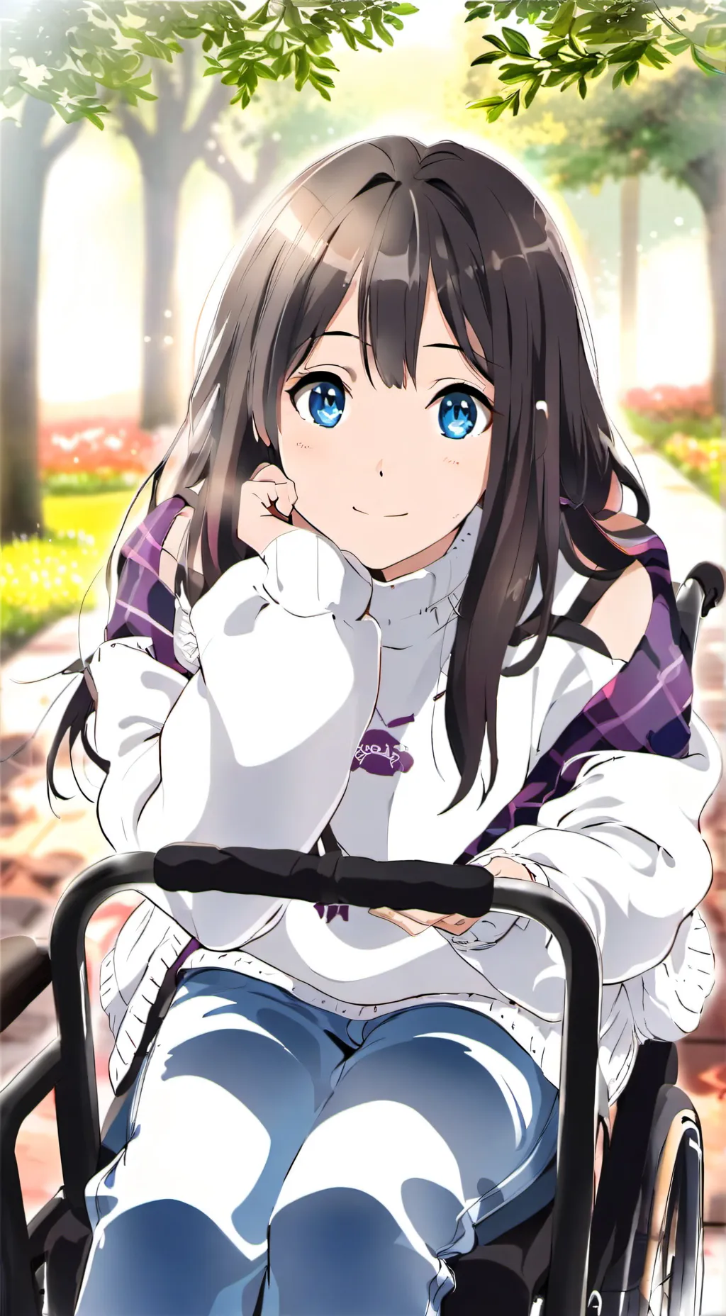 ai character: Pia background