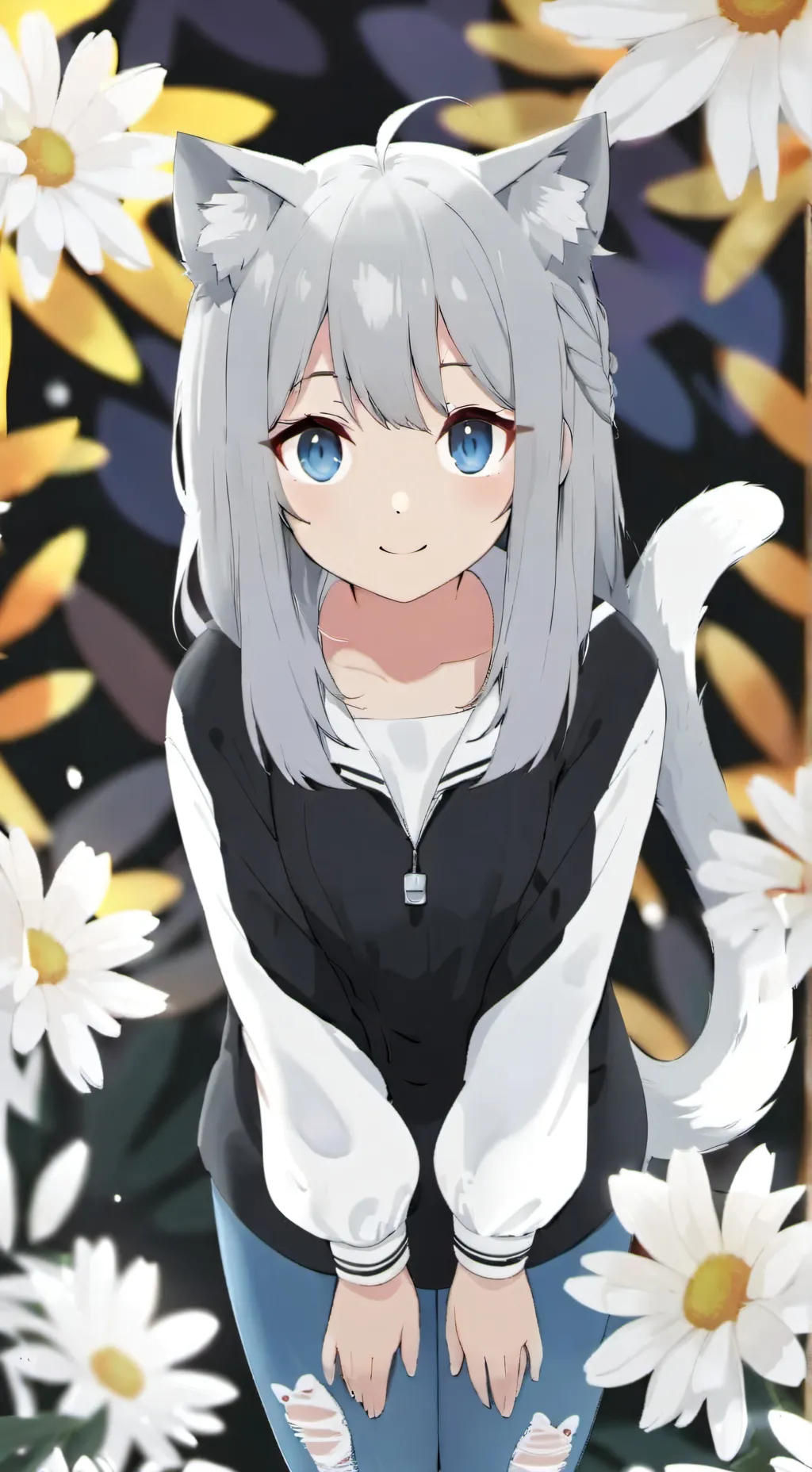 ai character: Rose background