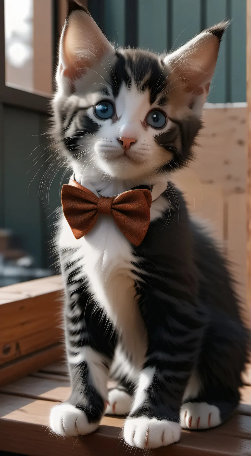 ai character: tuxy background