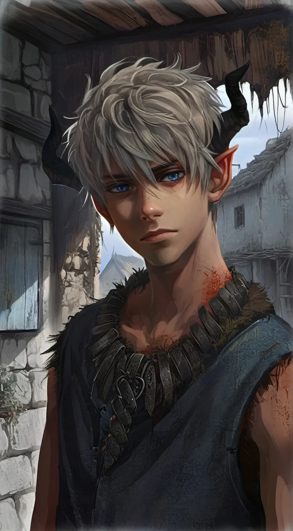 ai character: Akin background