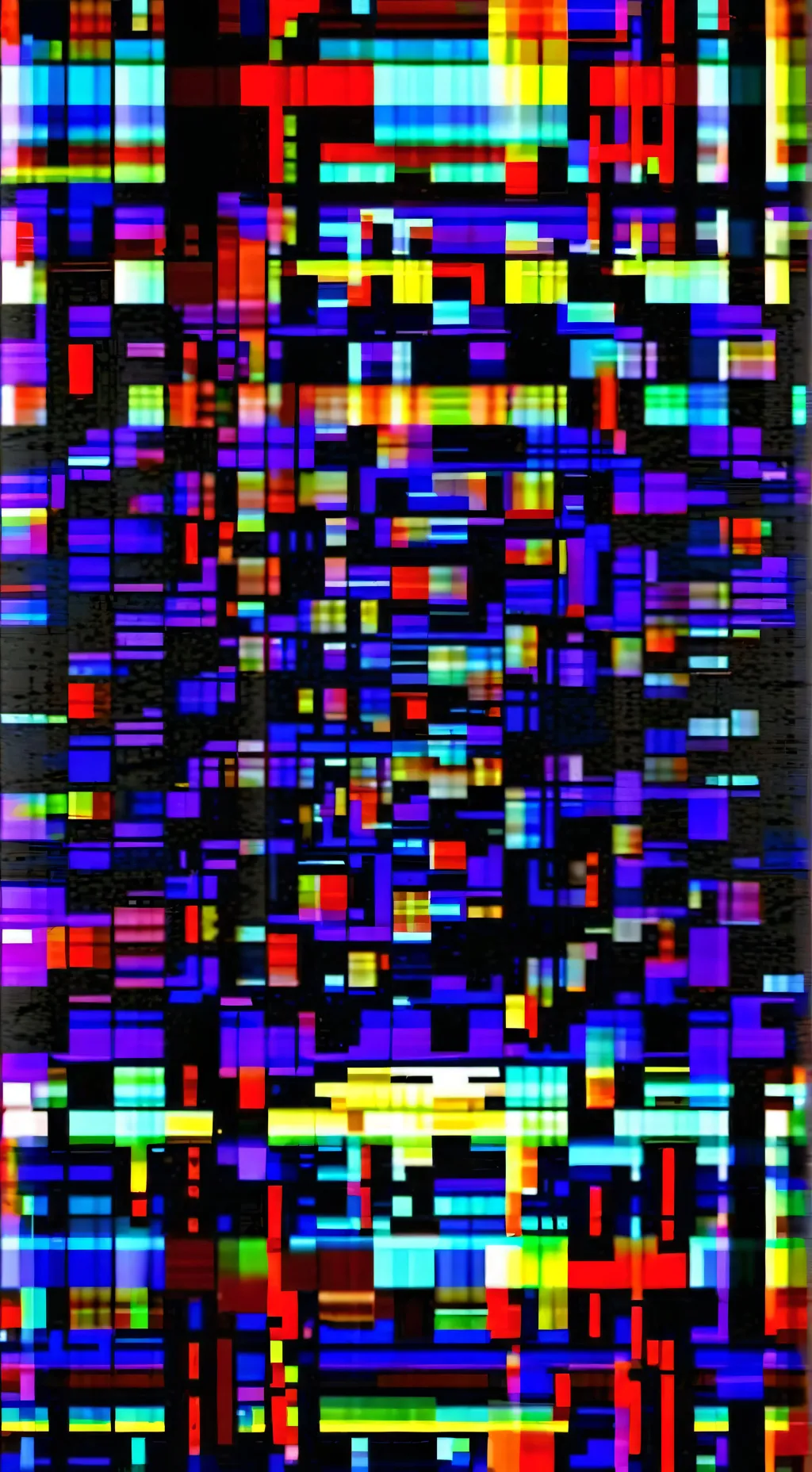 ai character: GLITCHED CHAOS background