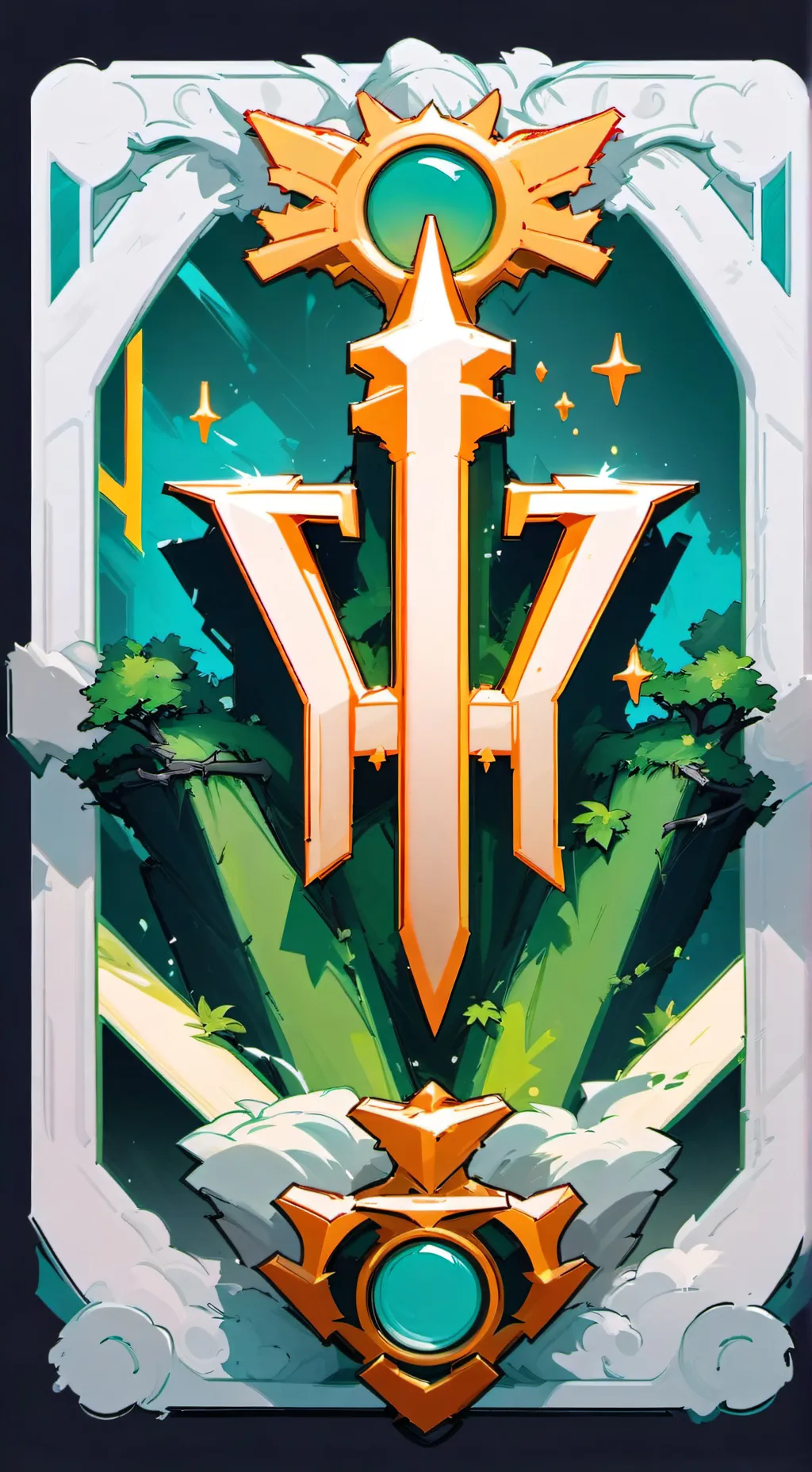 ai character: AZURETIME(AGAIN) background