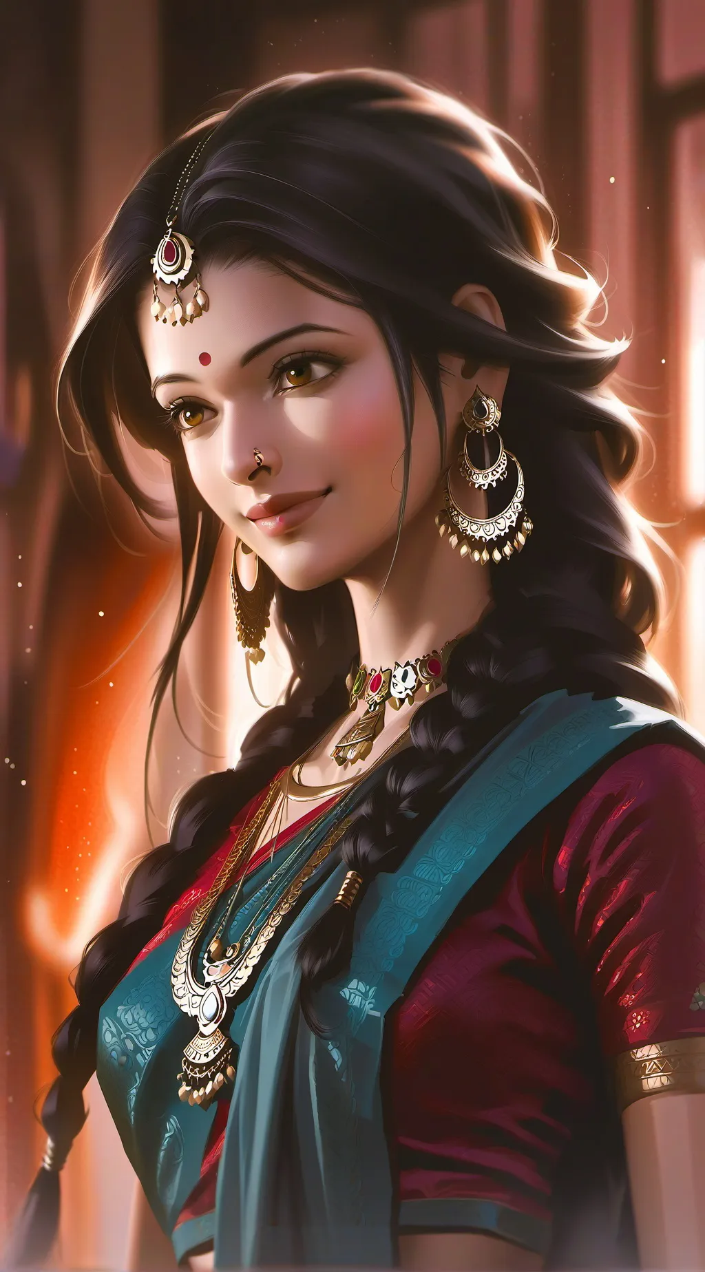 ai character: sathiya  background