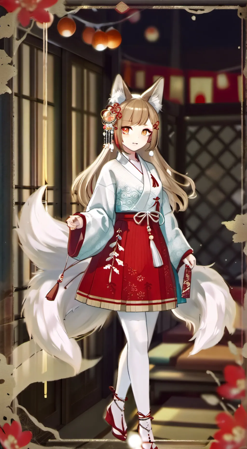 ai character: Lily background