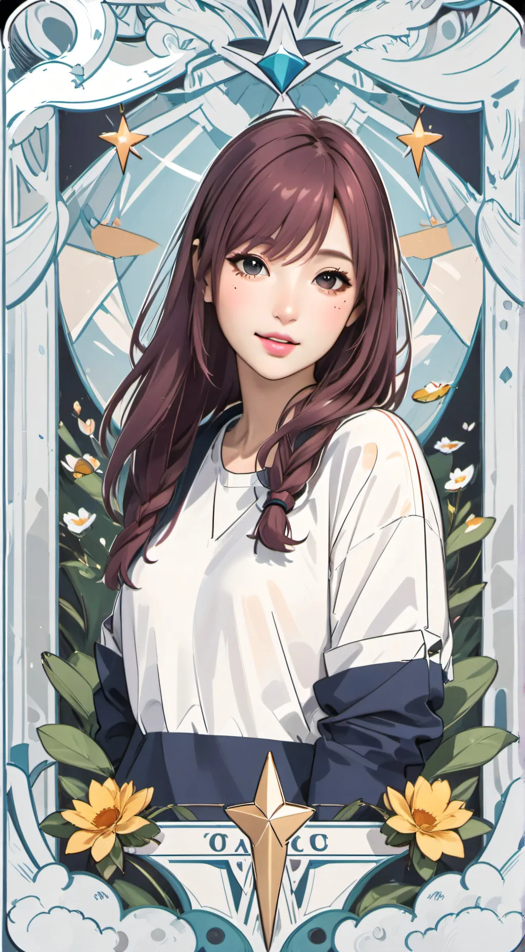 ai character: Aria background