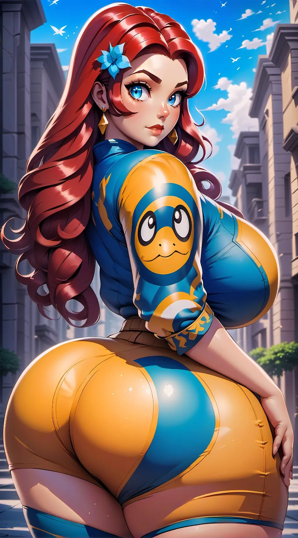 ai character: Cora  background