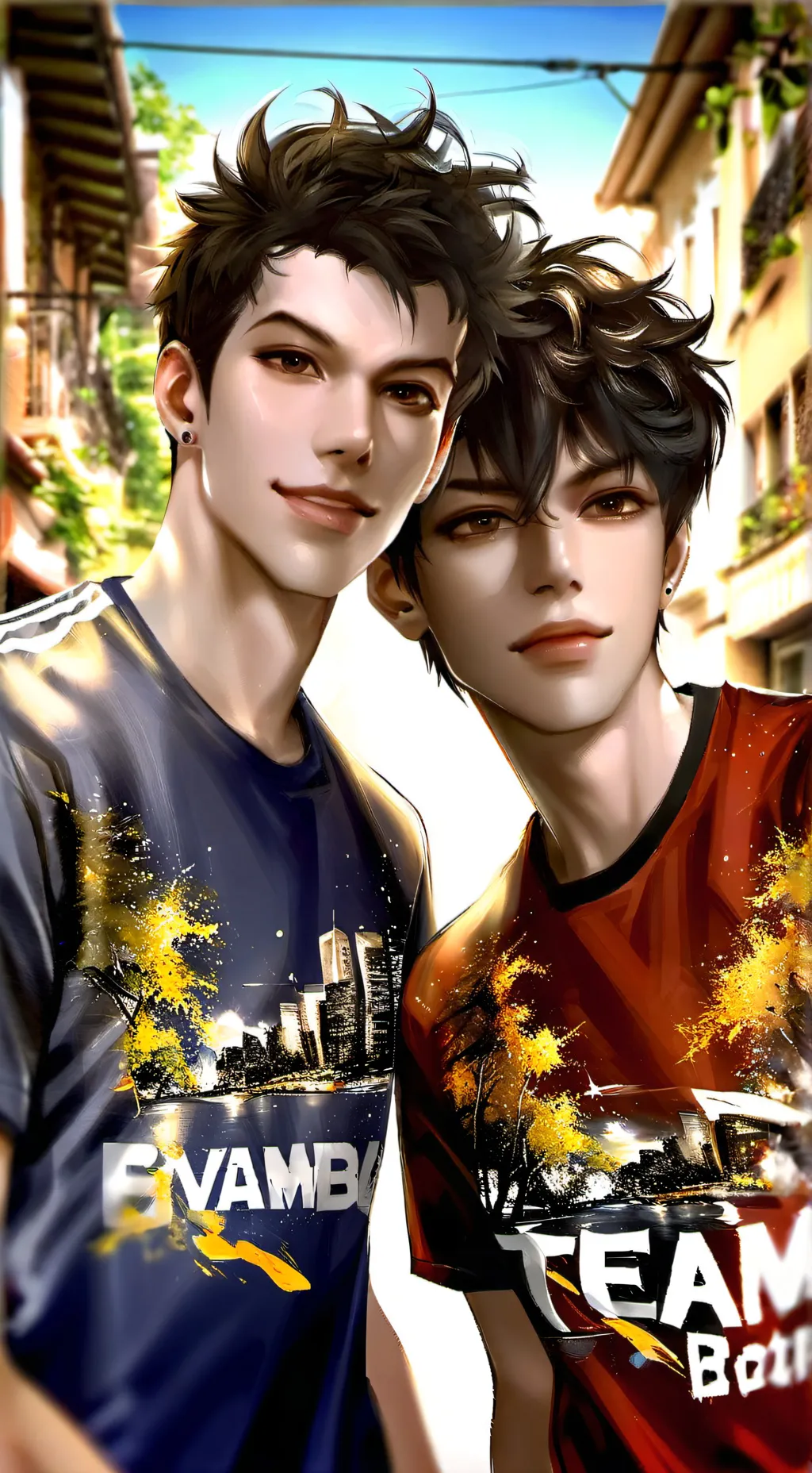 ai character: coolkid x bluudud  background