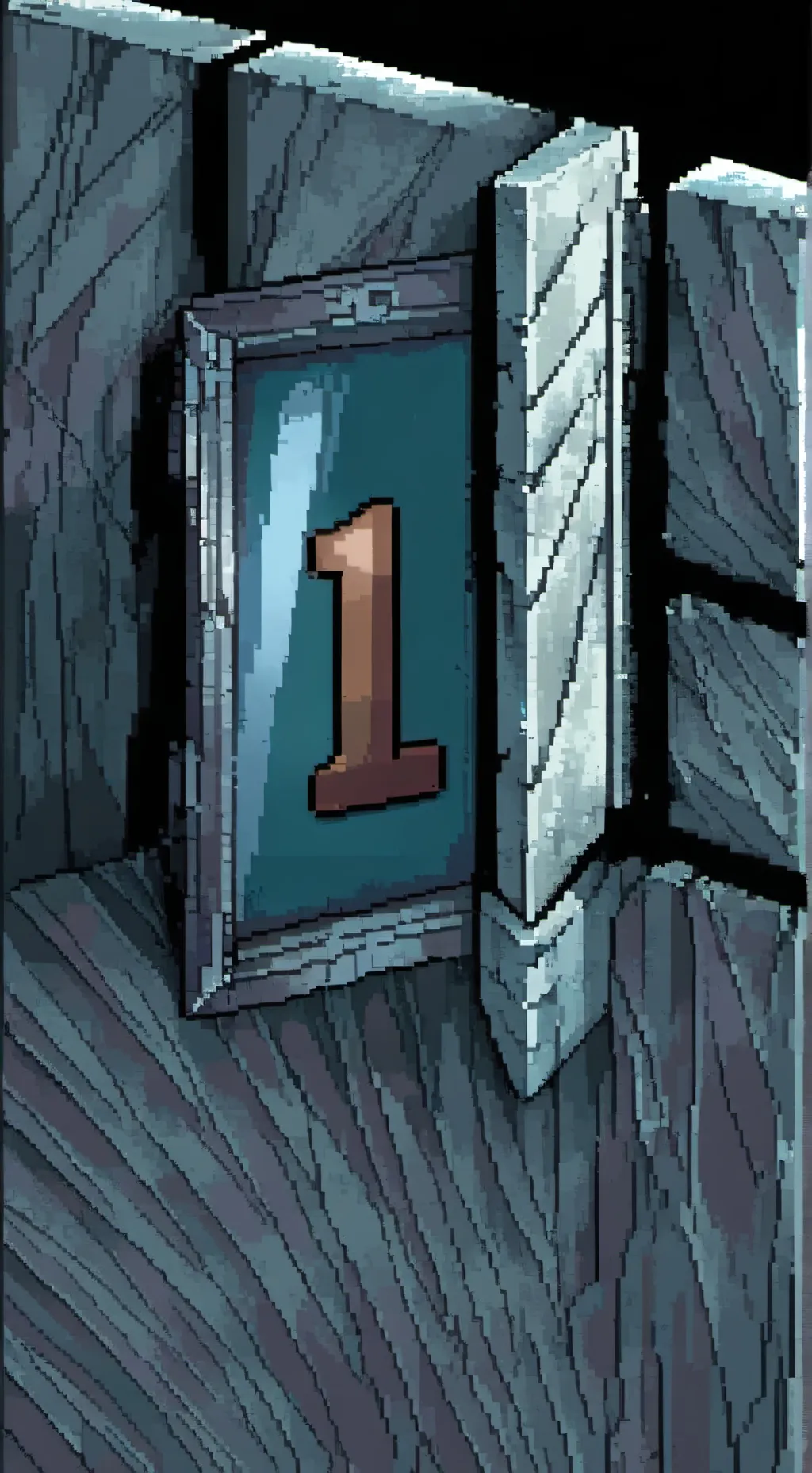 ai character: 1x1x1 background