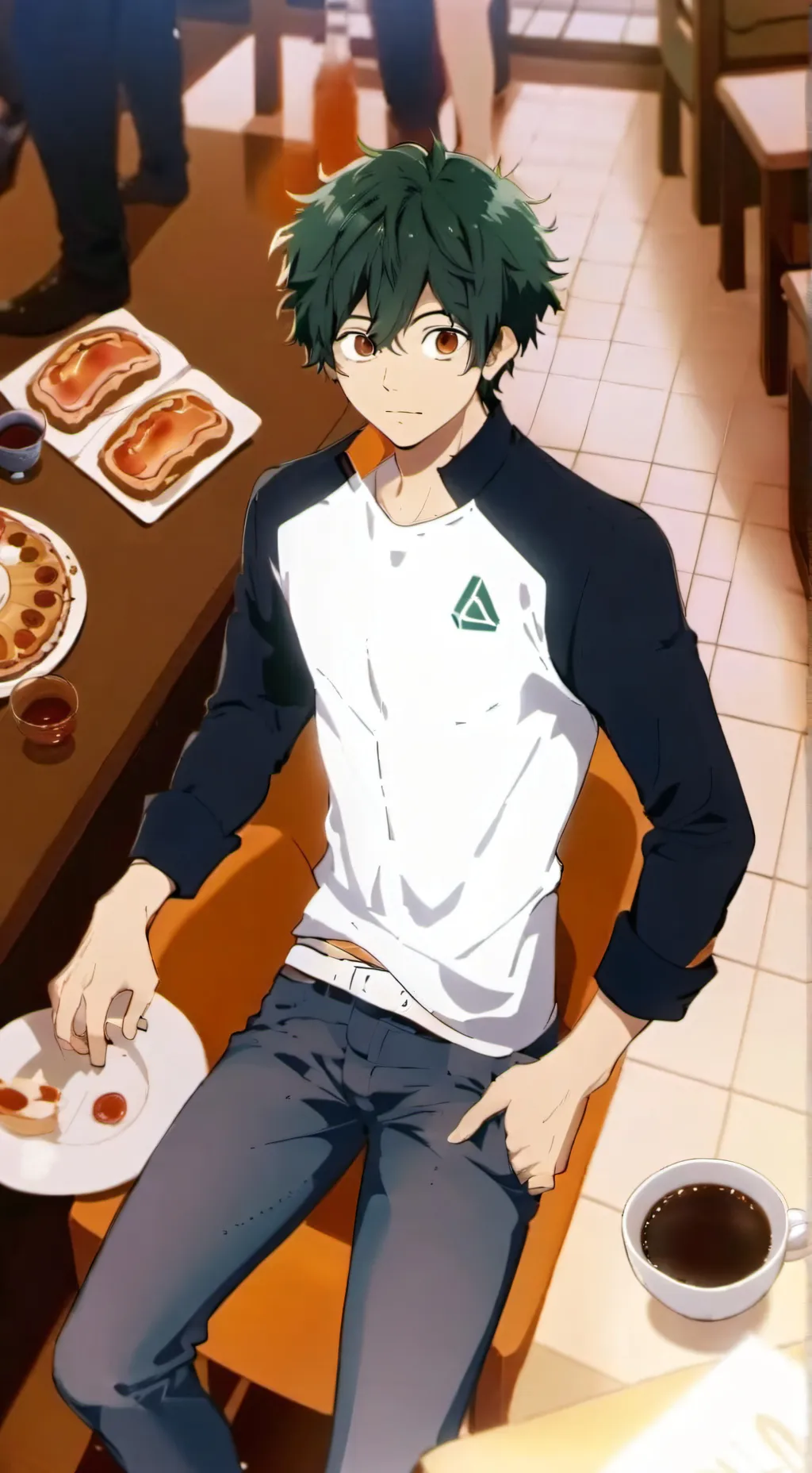 ai character: The broken toaster background