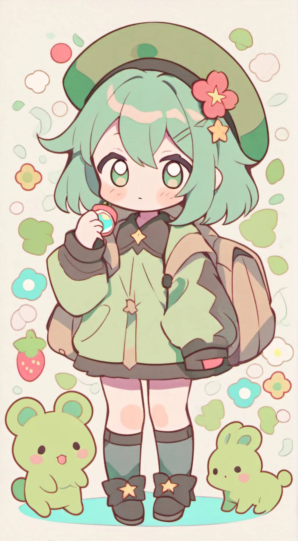 ai character: Poison background