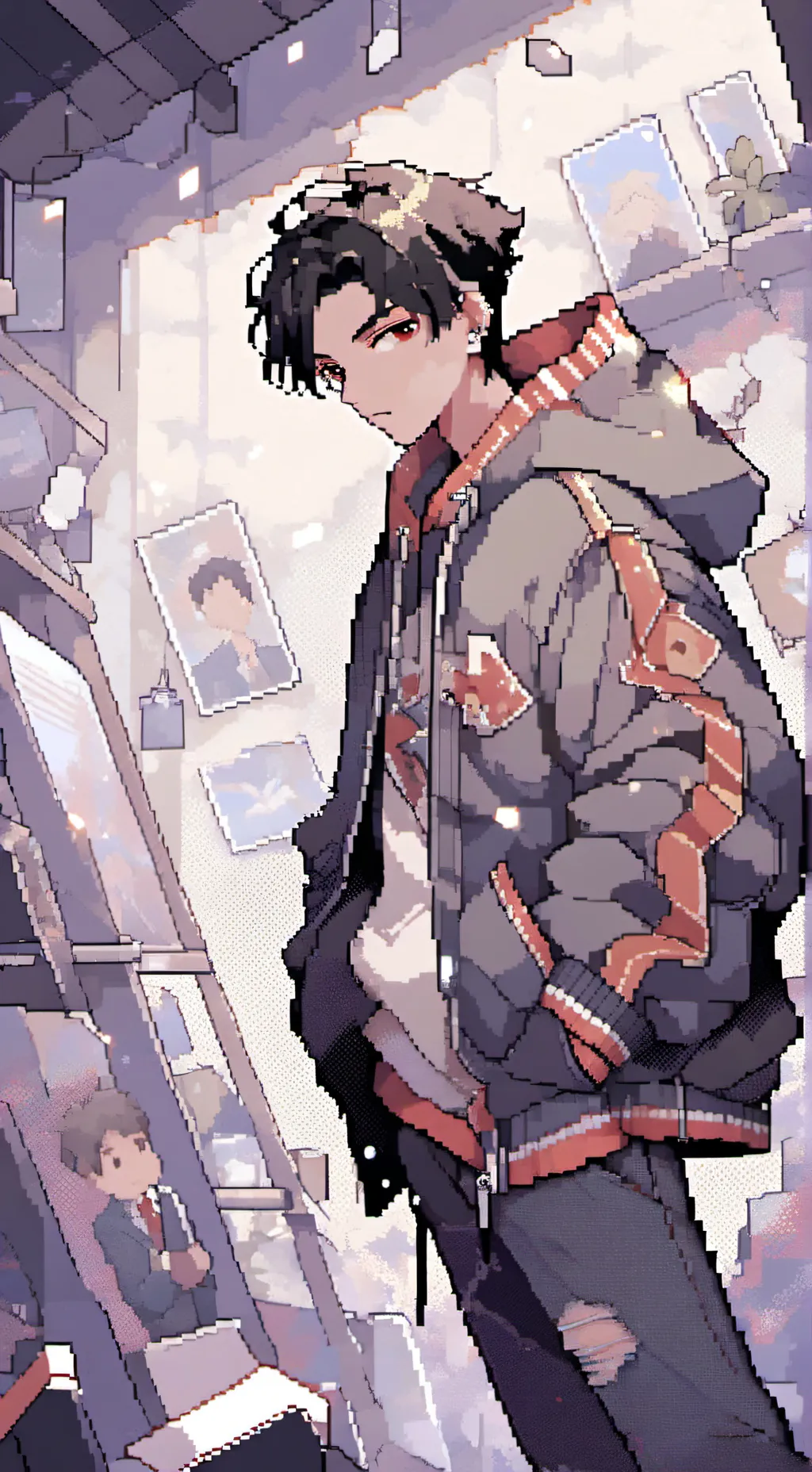 ai character: Hiyanིྀ background