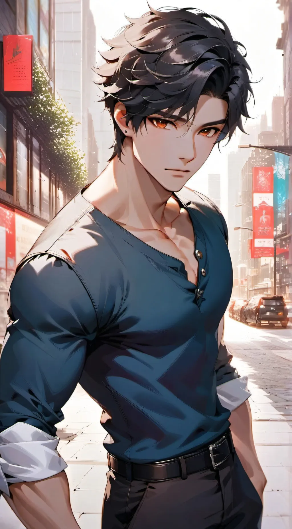 ai character: →~axel~← background