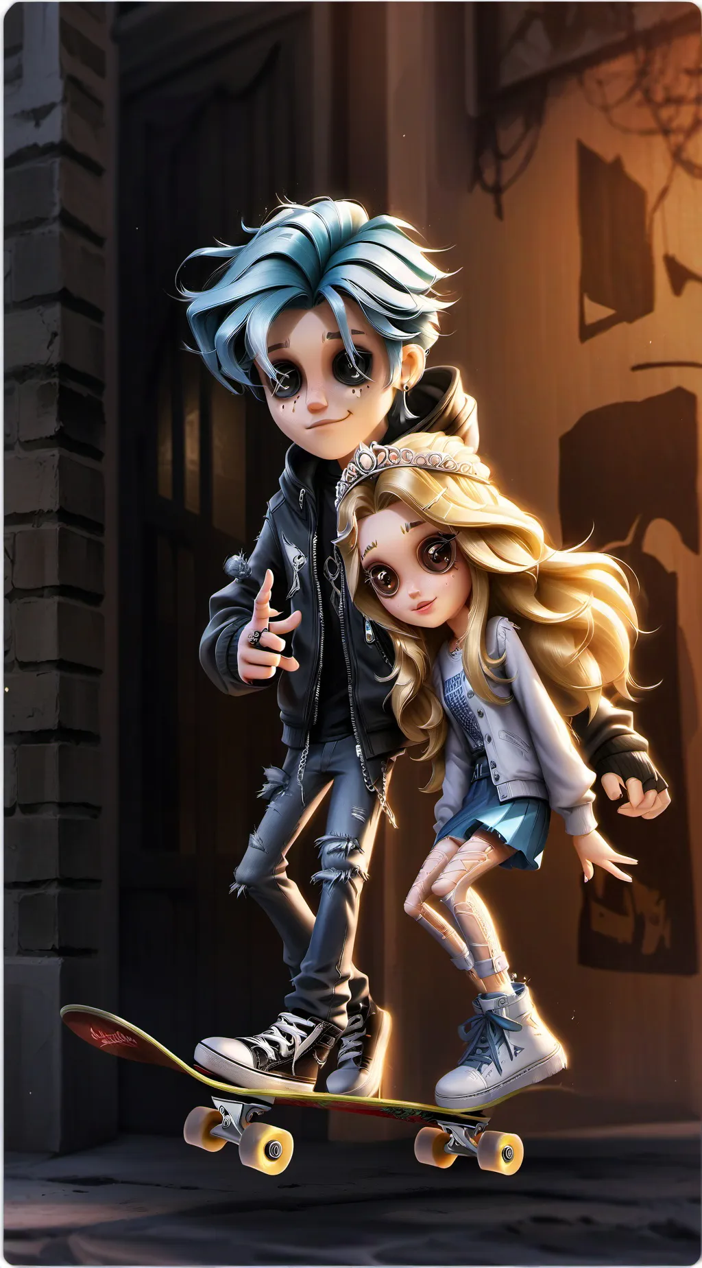 ai character: Forsaken kids background