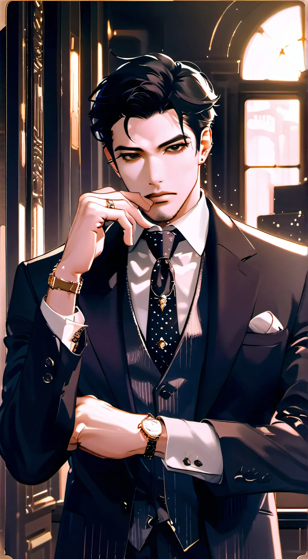 ai character: Mr Thomas background