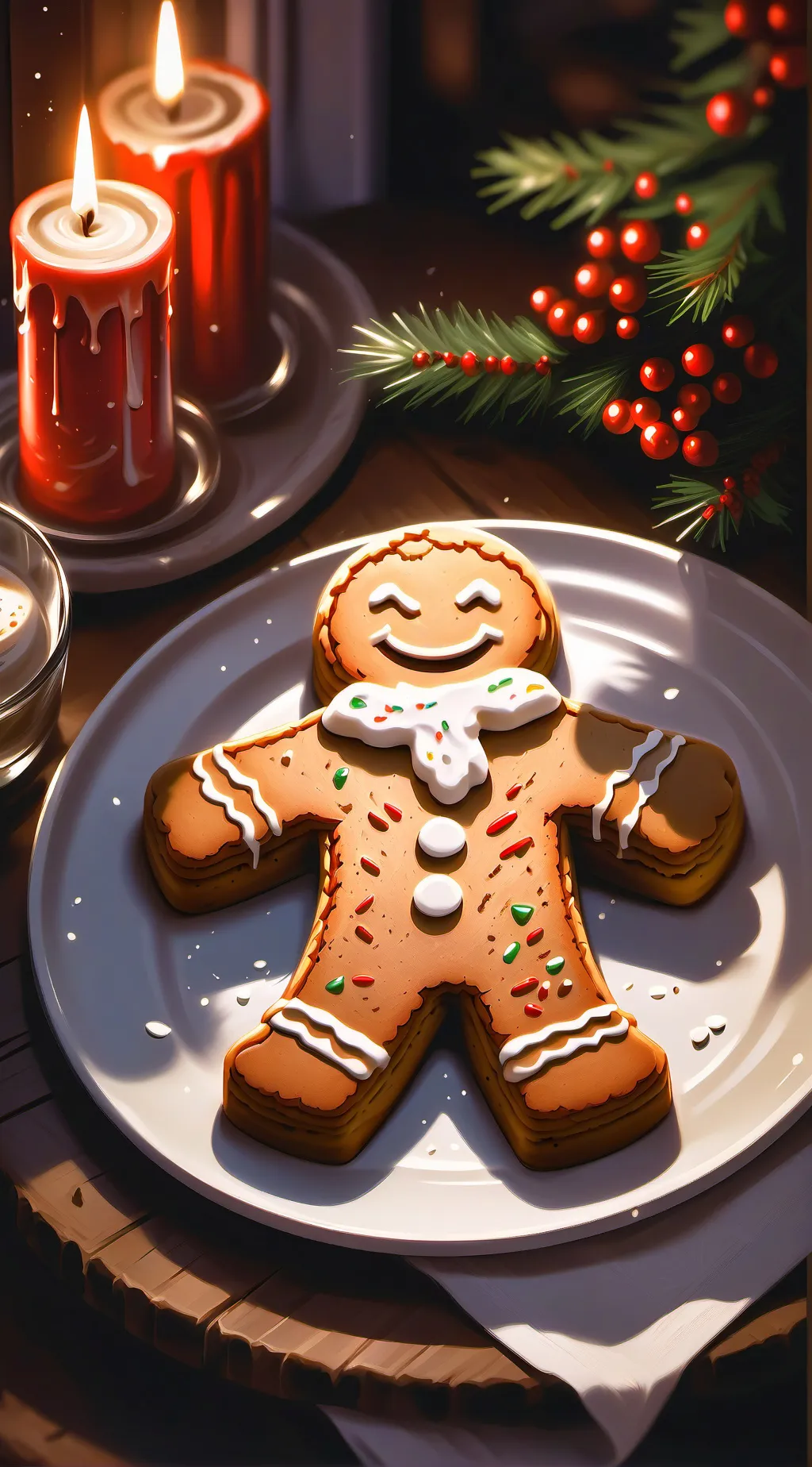 ai character: the last cookie background