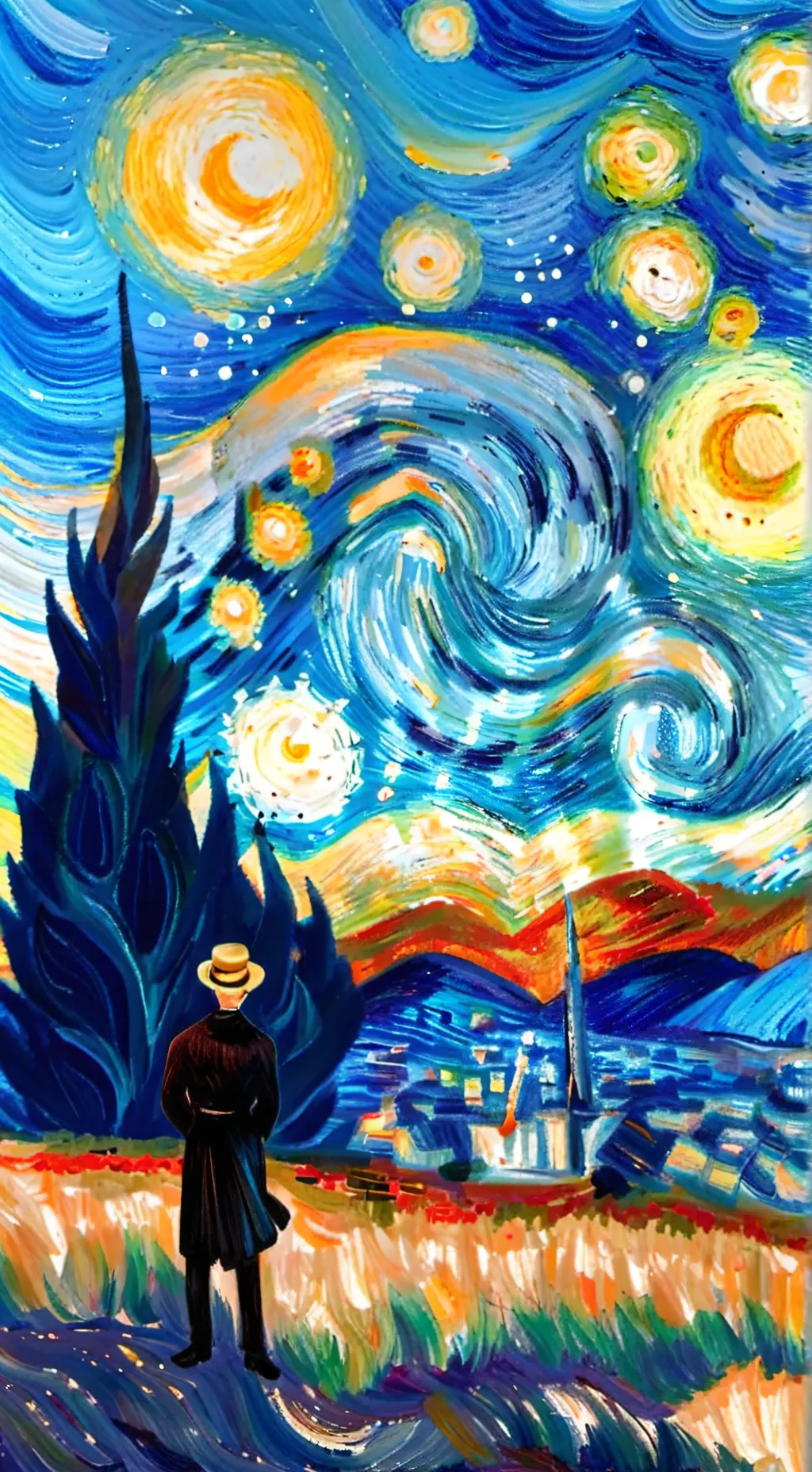 ai character: Shellvision angst background