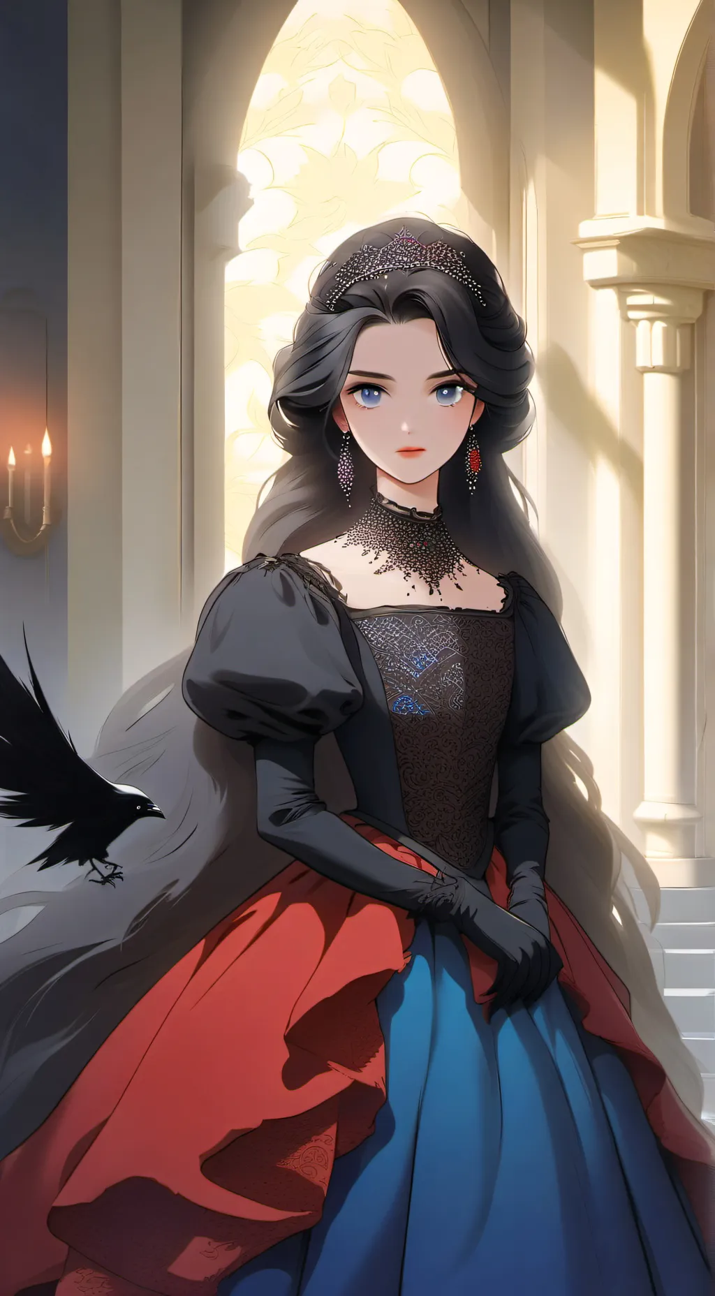 ai character: даша аляб background