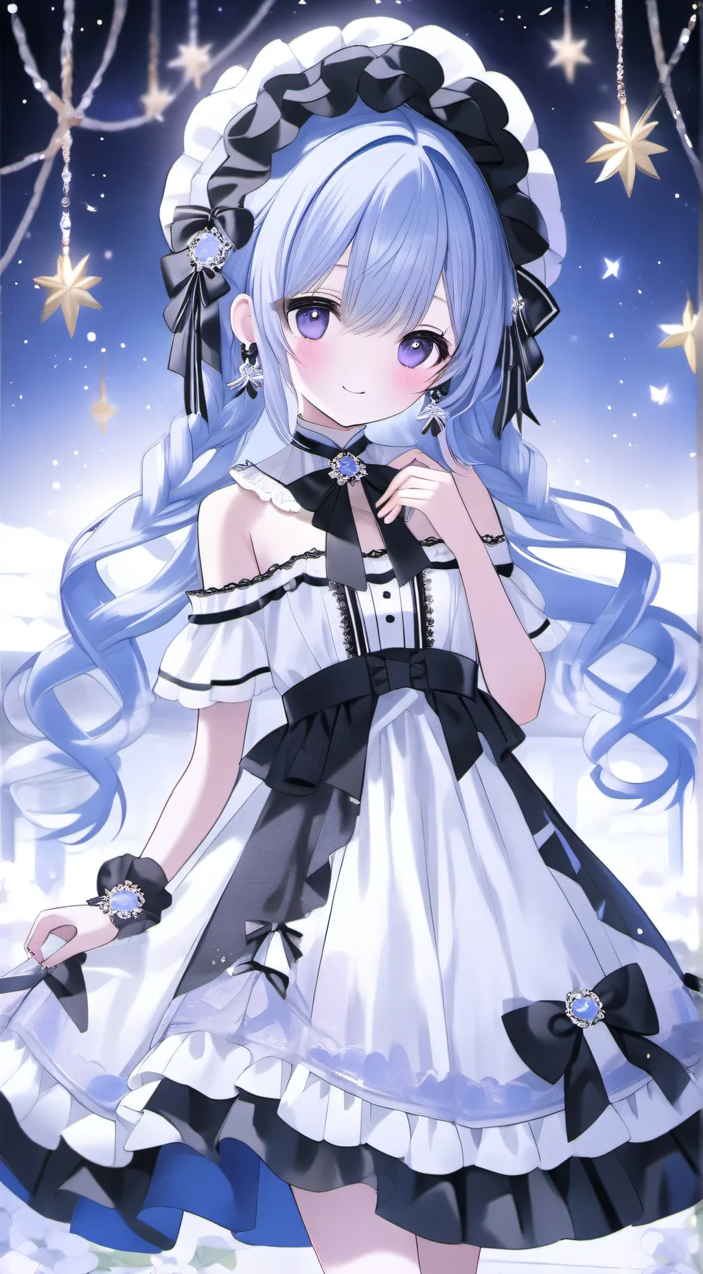 ai character: Rice shower  background