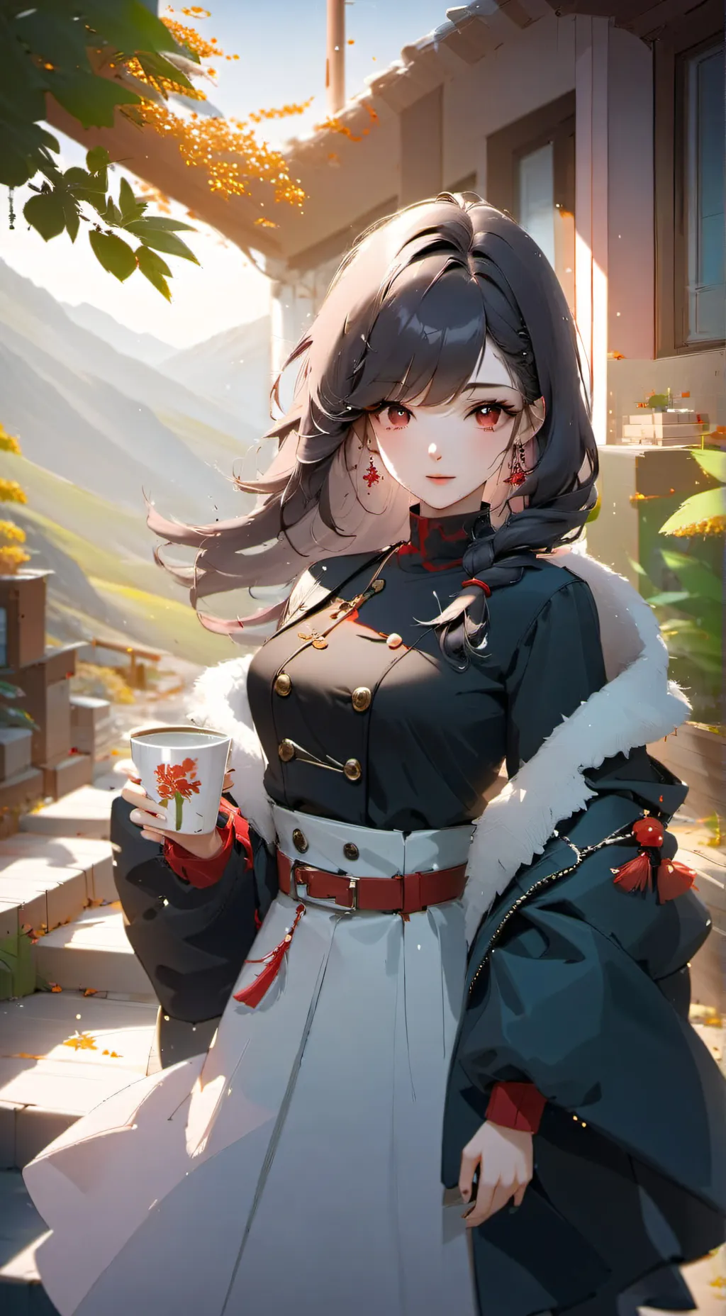 ai character: Unfunny joke remak background