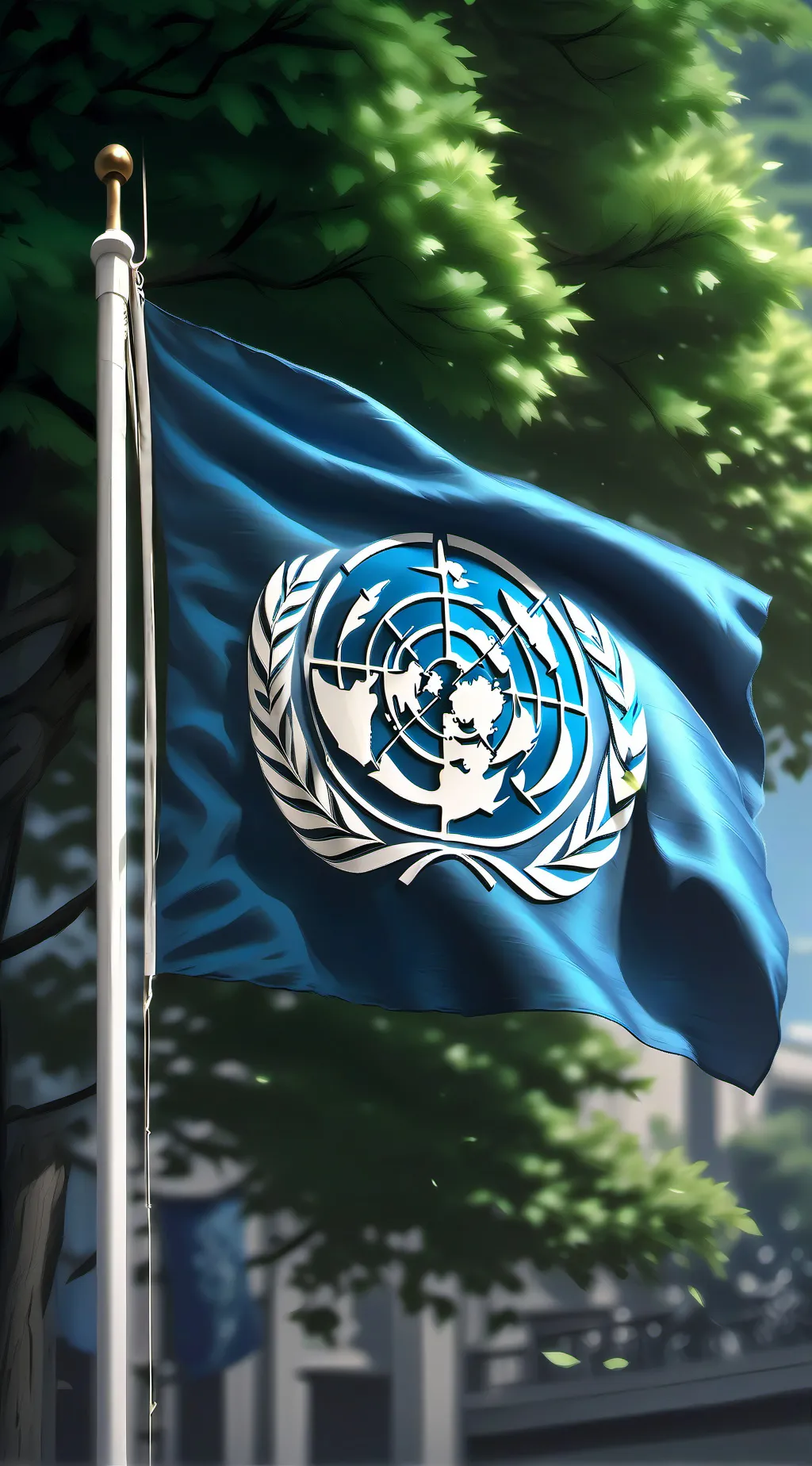 ai character: country balls background