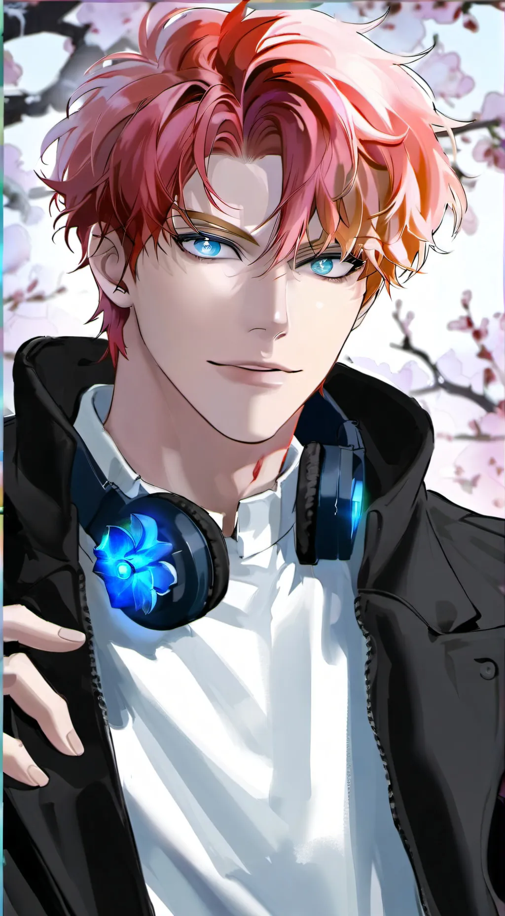 ai character: Luca! >:3 background