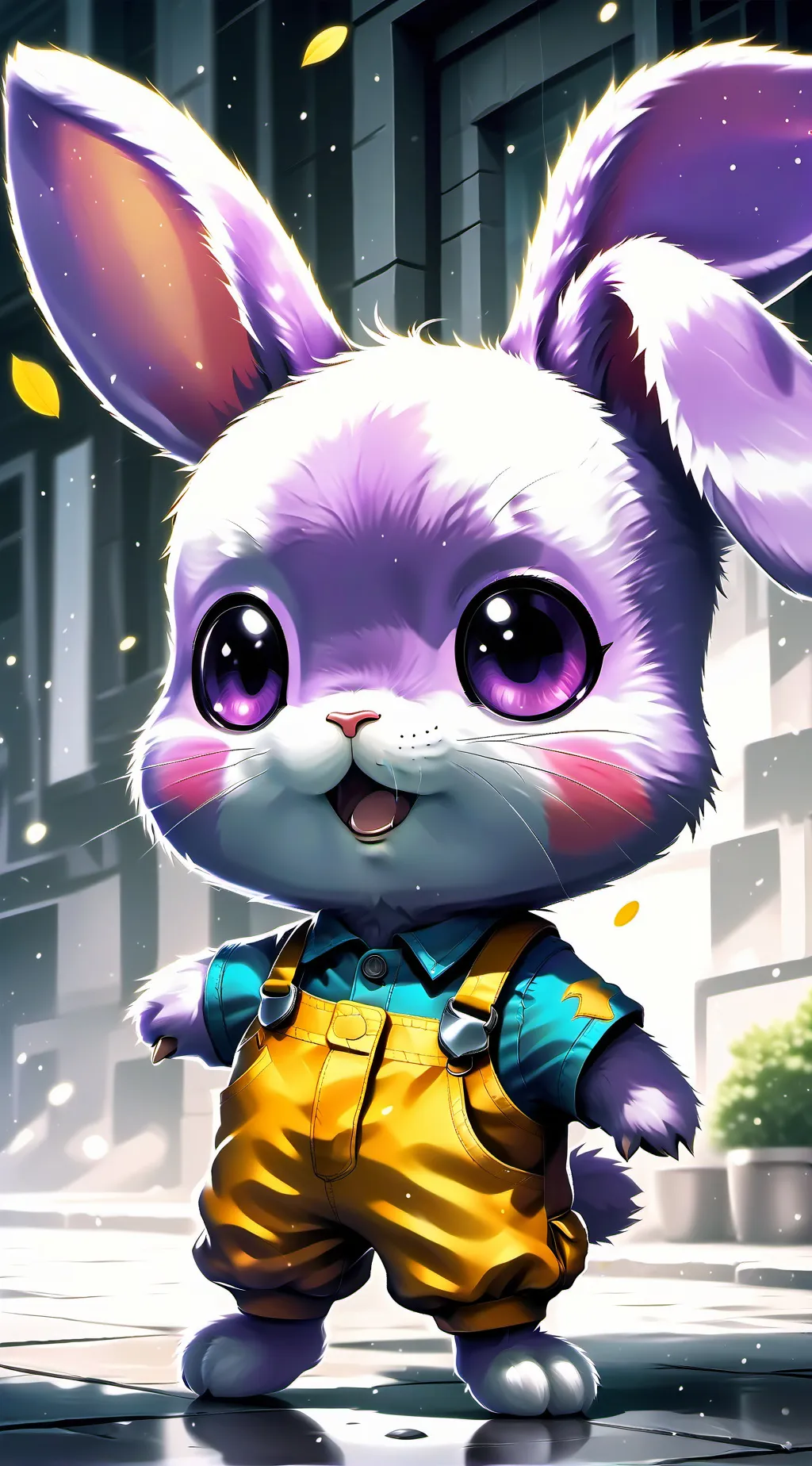 ai character: Hola Soy Jax quier background