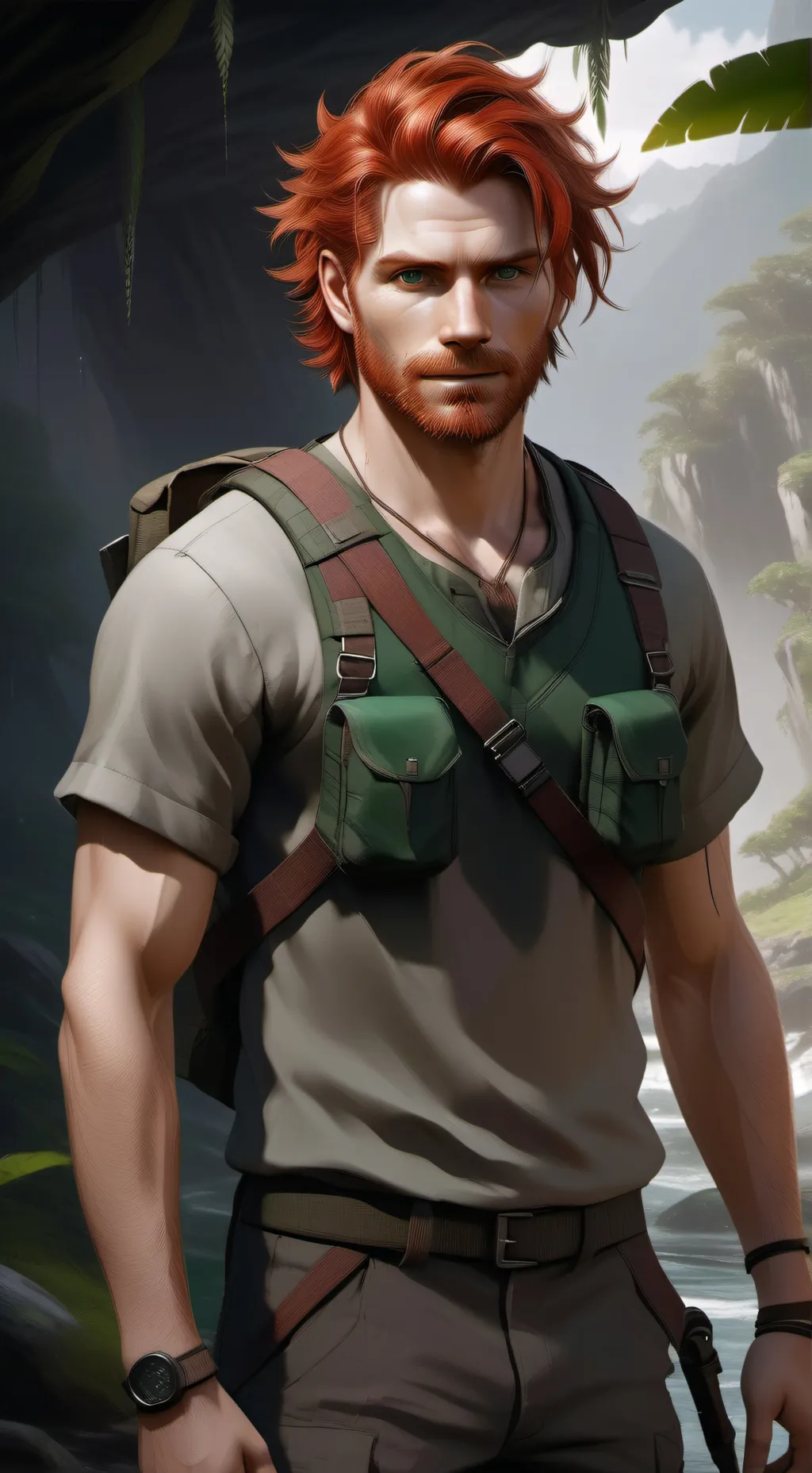 ai character: Forrest Stone background