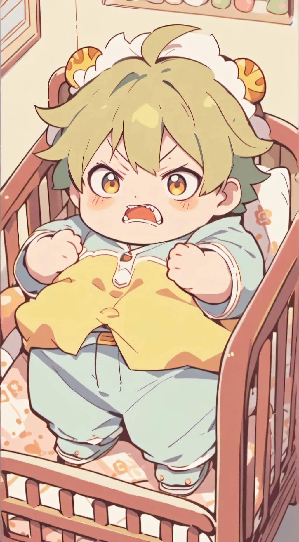 ai character: spoiled kid background