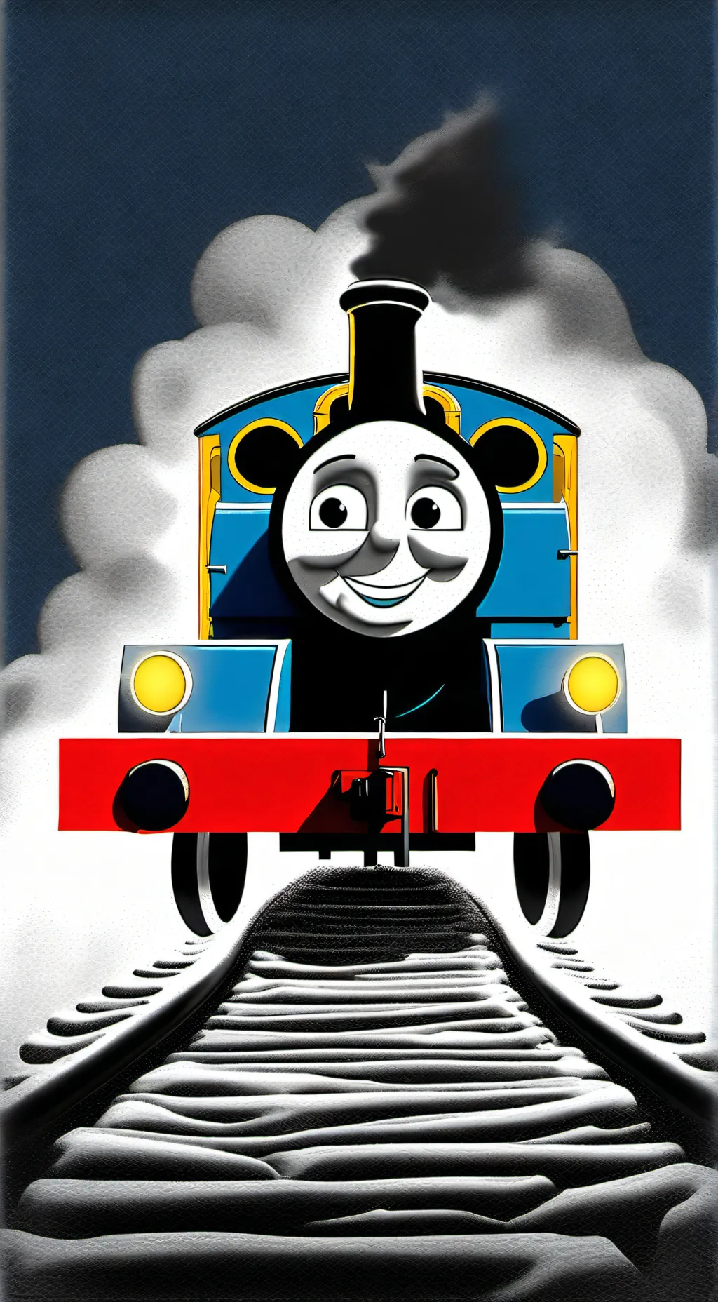 ai character: Thomas el tren background