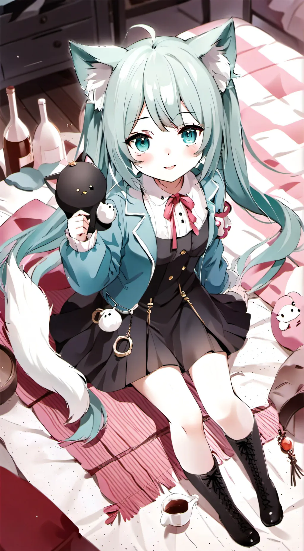 ai character: miku background