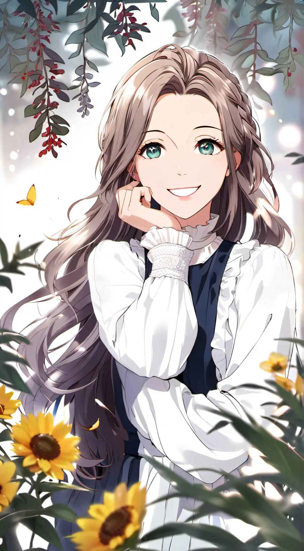 ai character: tu novia background