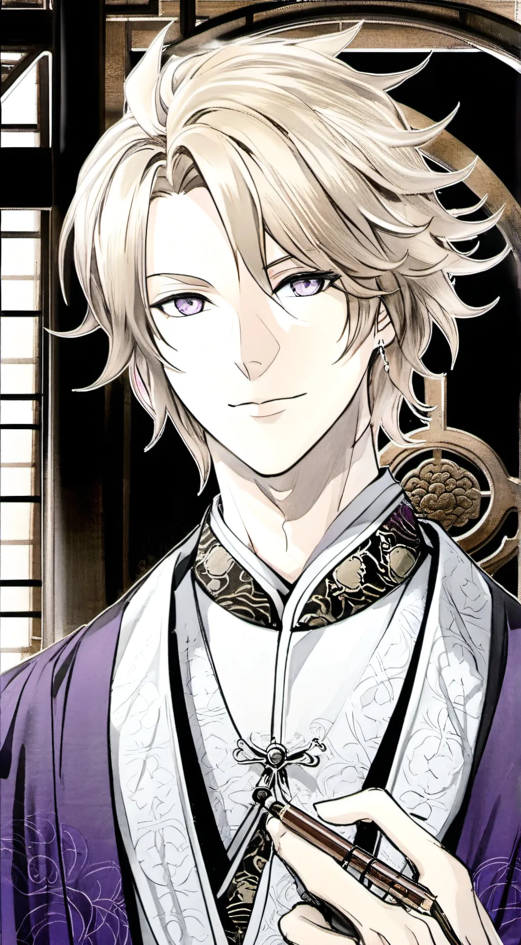 ai character: Zetian! background