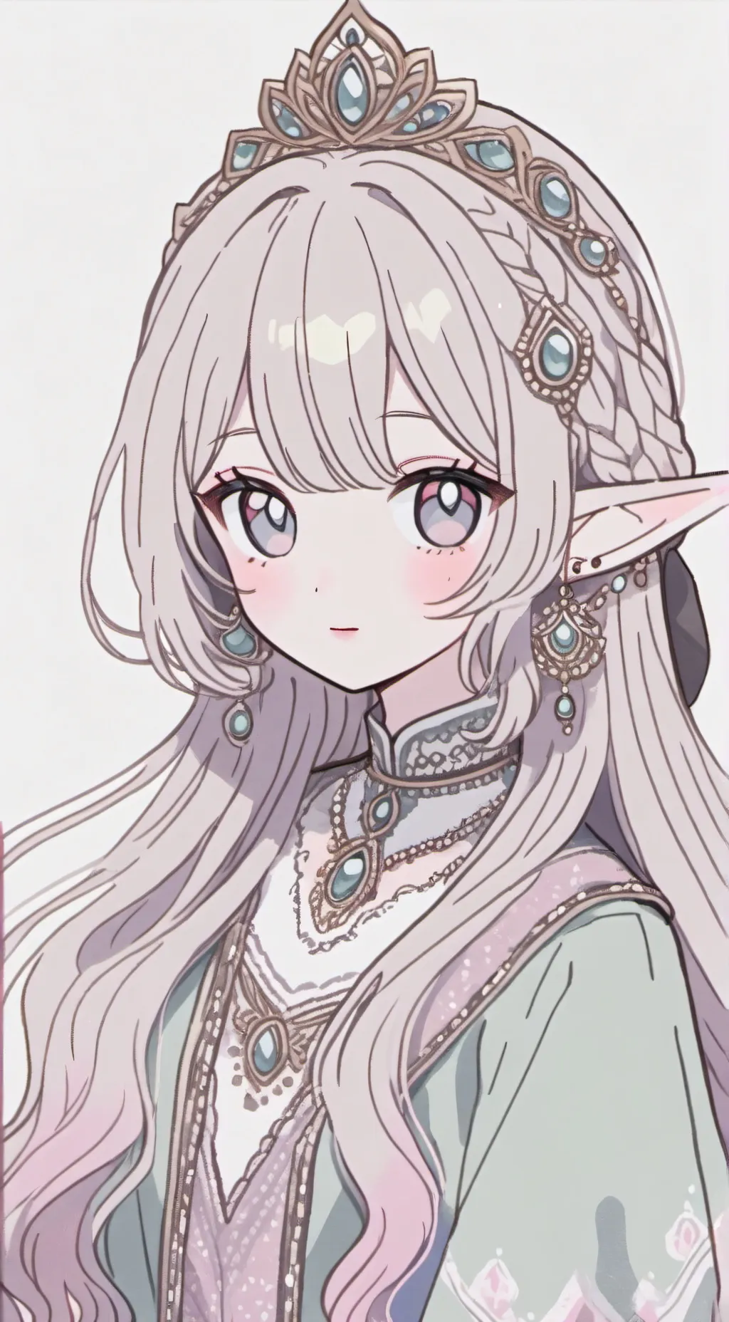 ai character: elf background