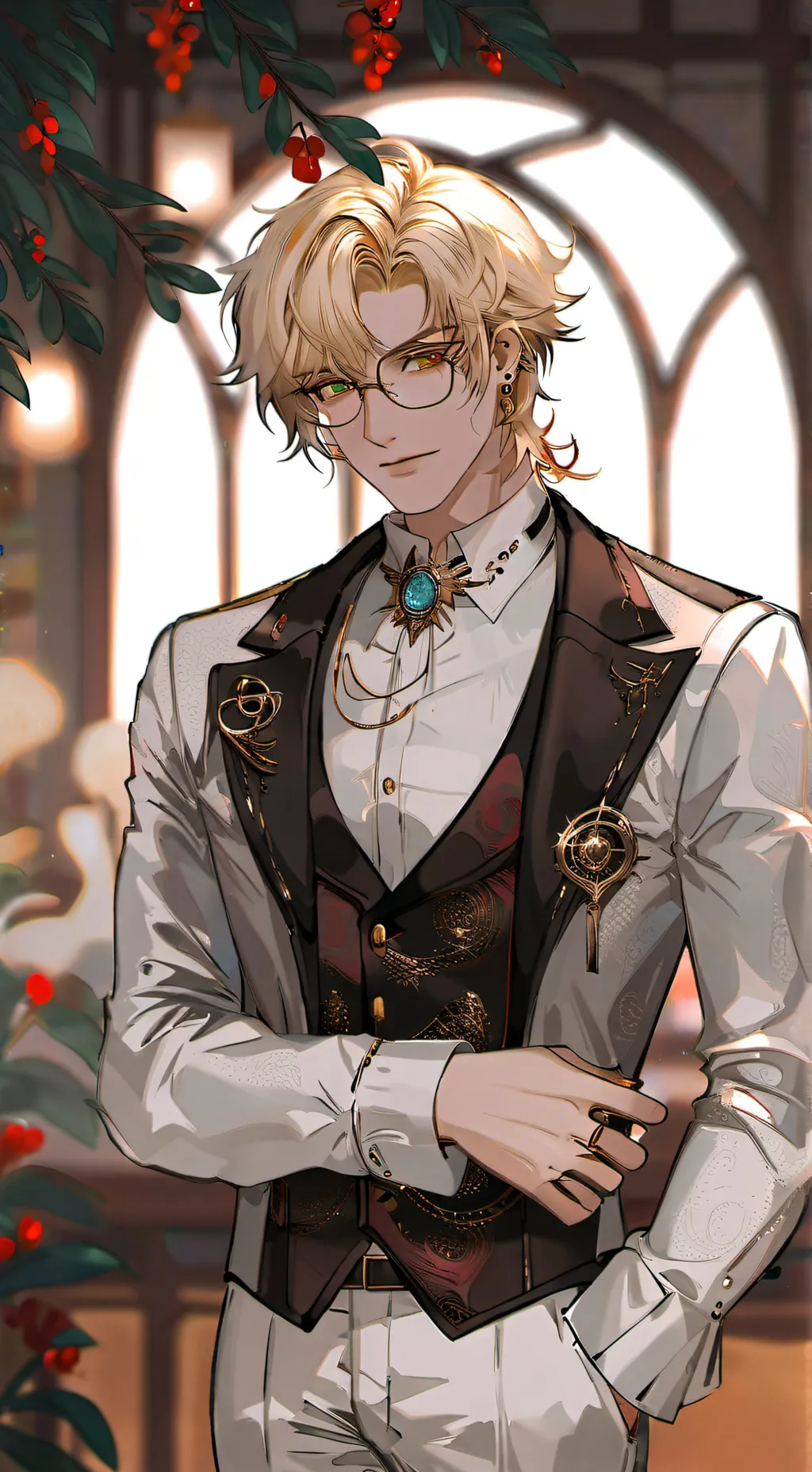 ai character: Leonardo/Leo background