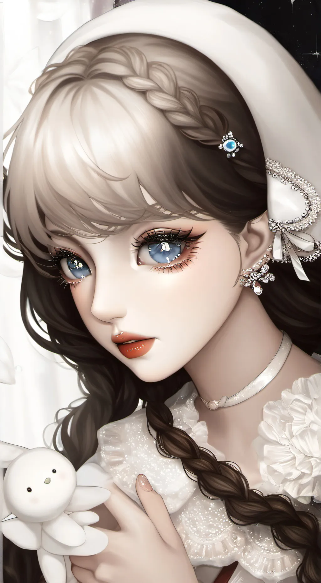 ai character: BABY BAKUGO  background