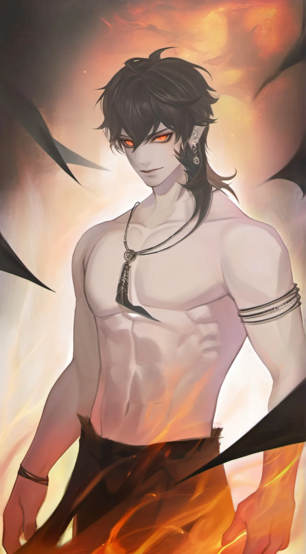 ai character: miko background