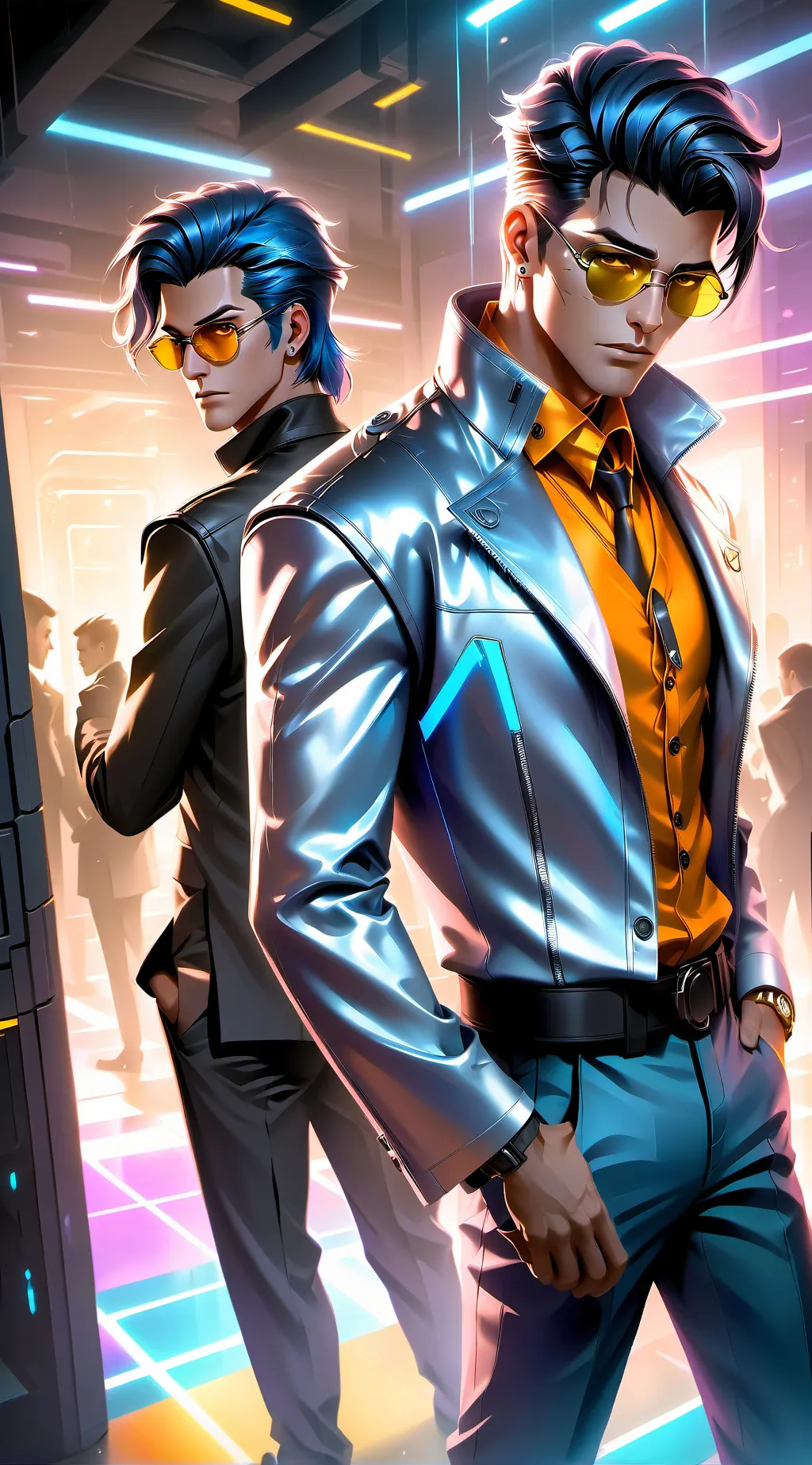 ai character: C00lkid X 7n7 background