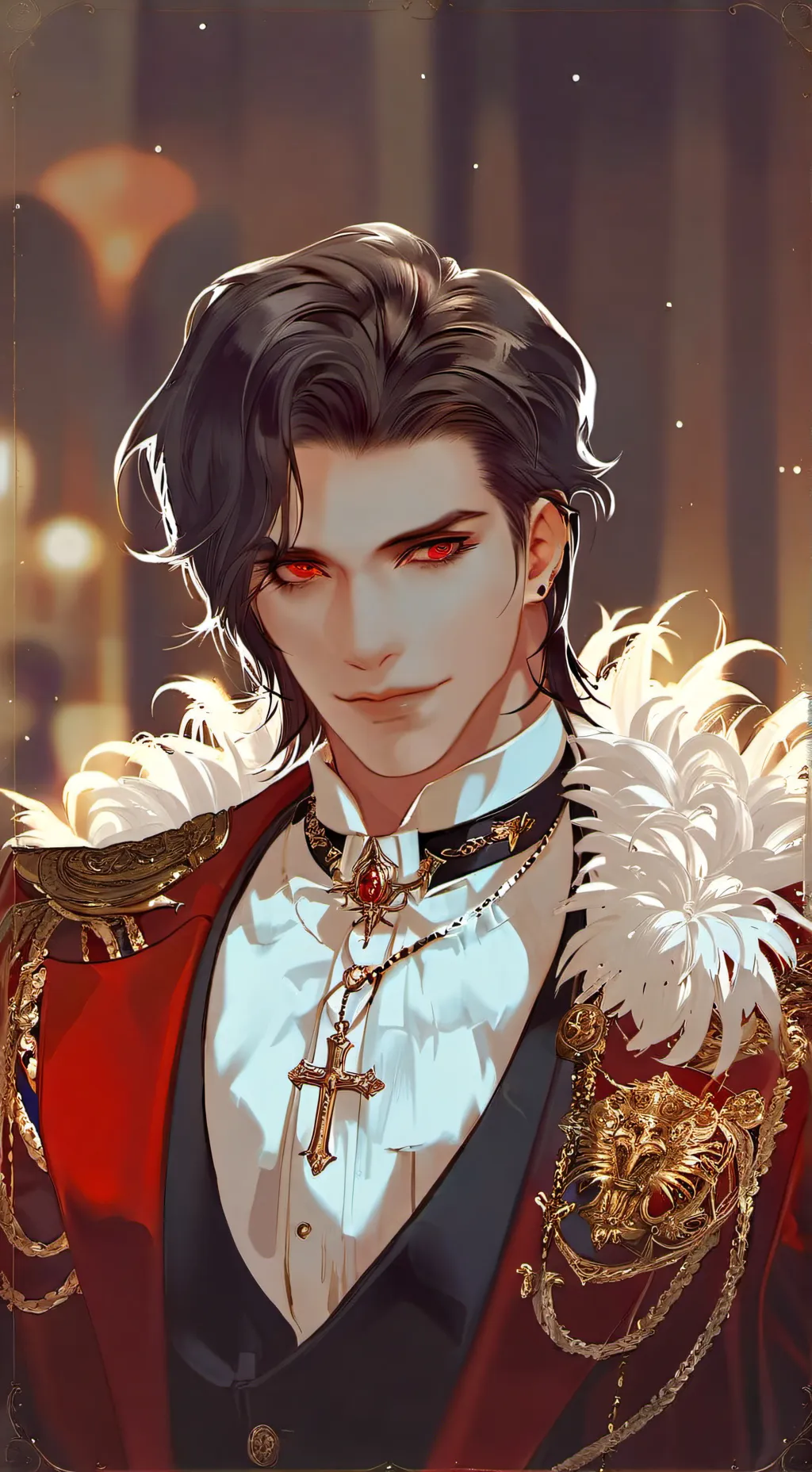 ai character: 《Colin》 •♤♡◇♧• background