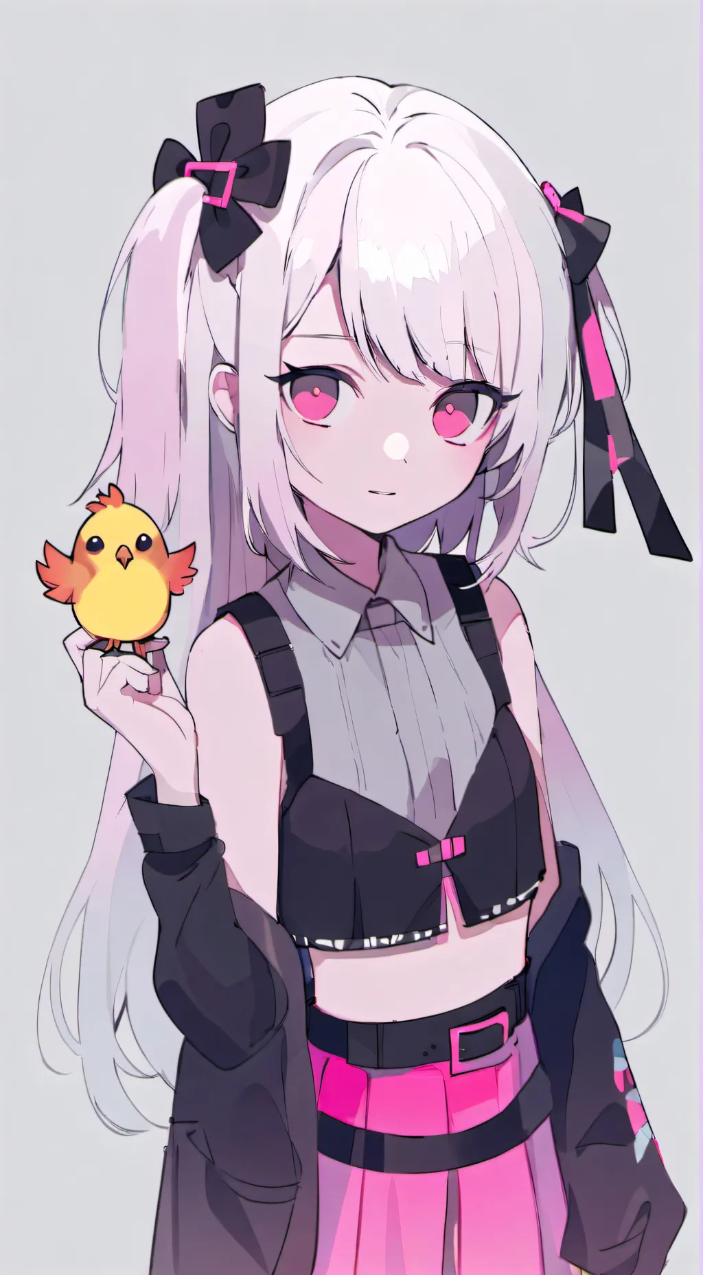 ai character: brono is orange  background