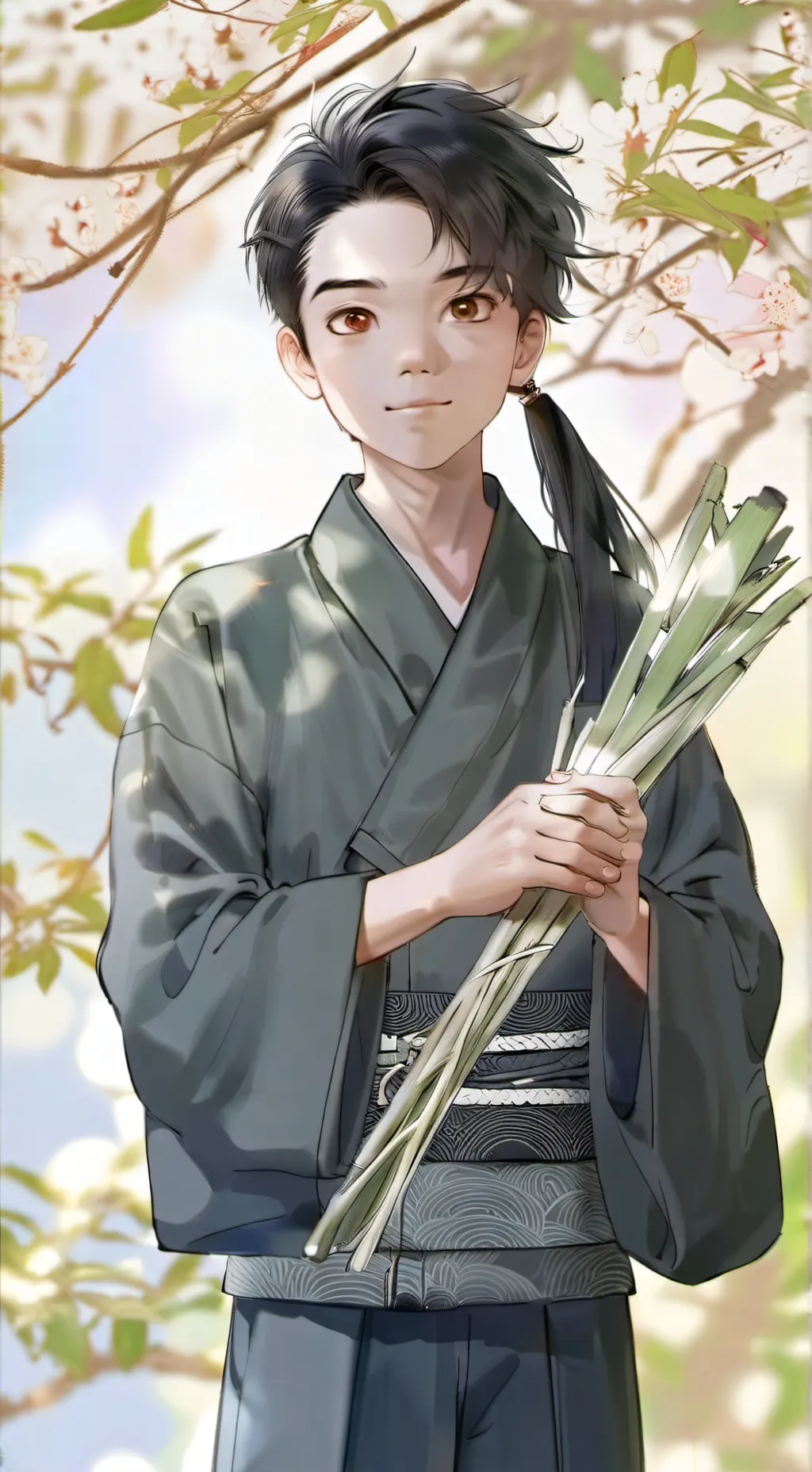 ai character: Muichiro x genya background