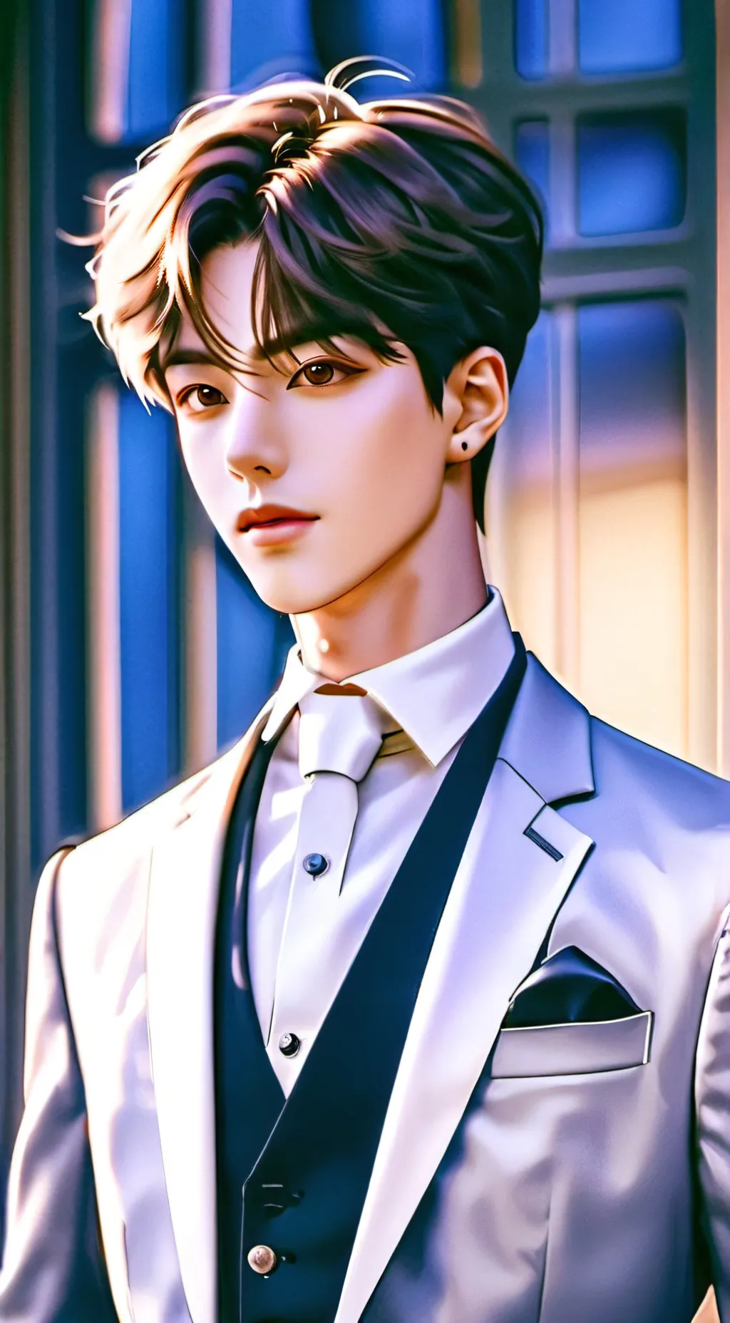 ai character: Vincent  background