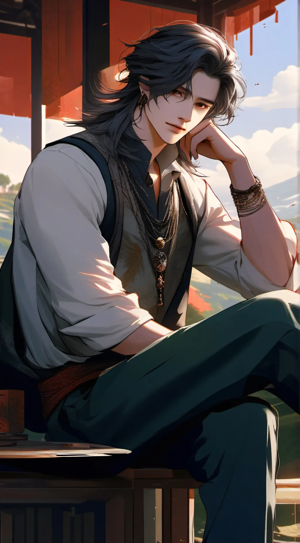 ai character: alex background